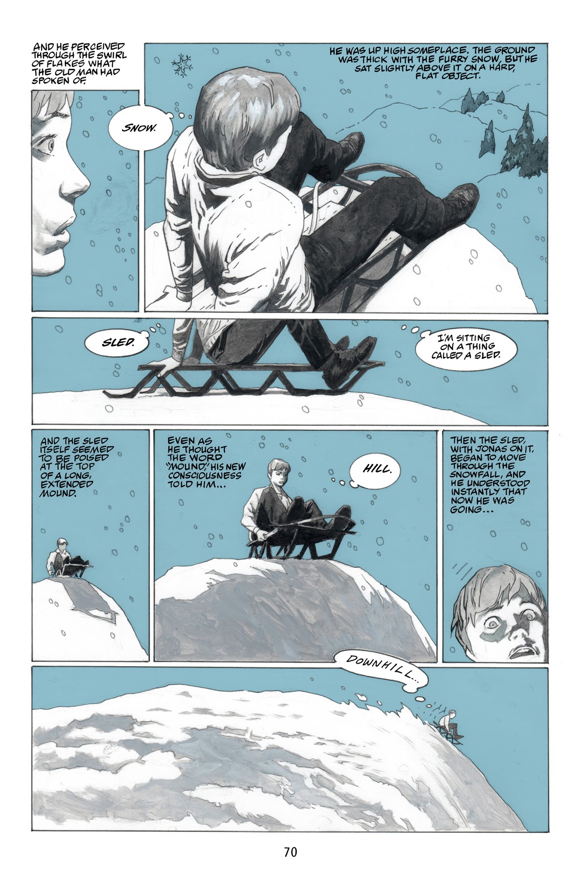 Read online The Giver comic -  Issue # TPB (Part 1) - 74