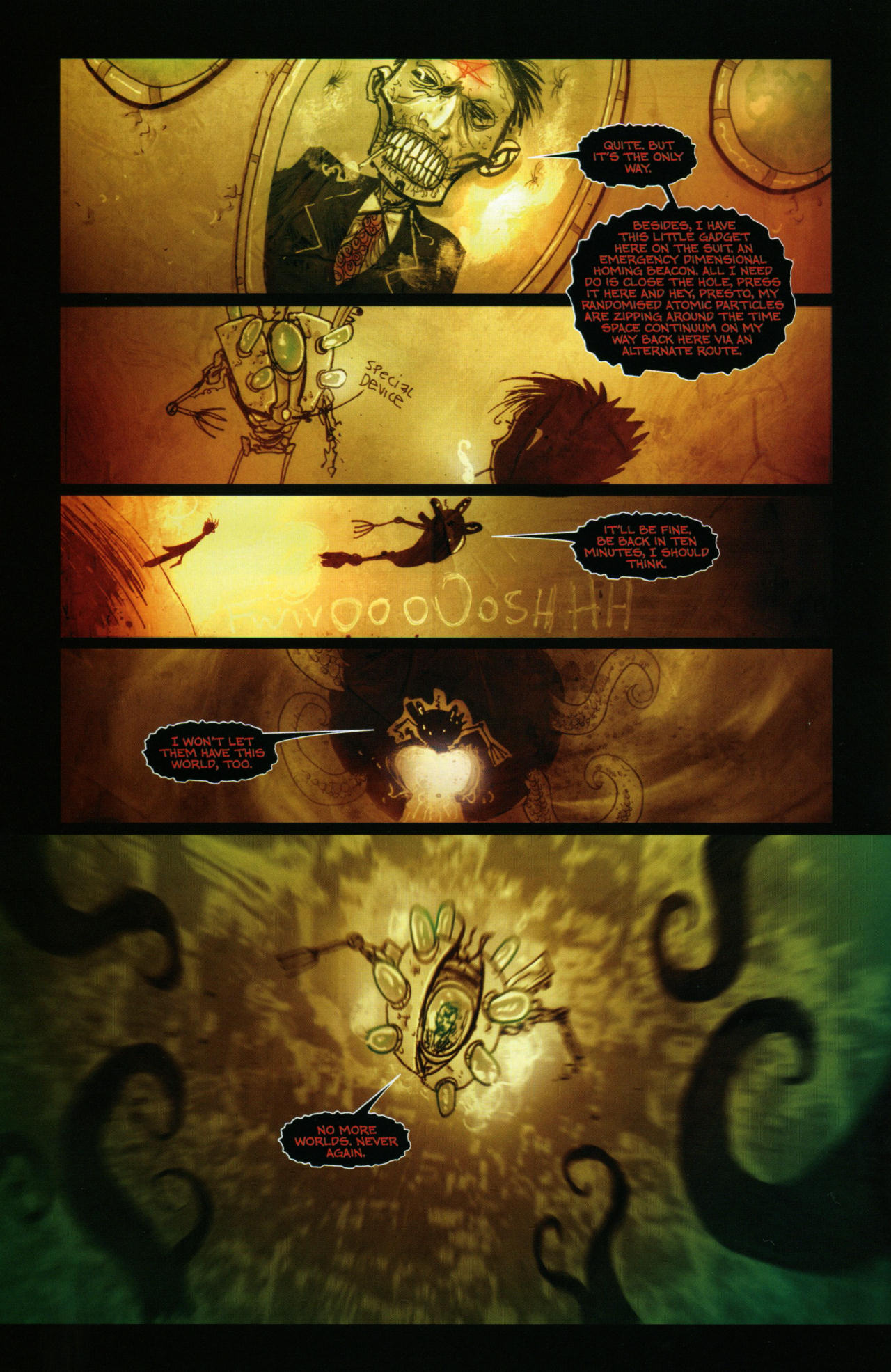 Read online Wormwood: Gentleman Corpse comic -  Issue #10 - 15