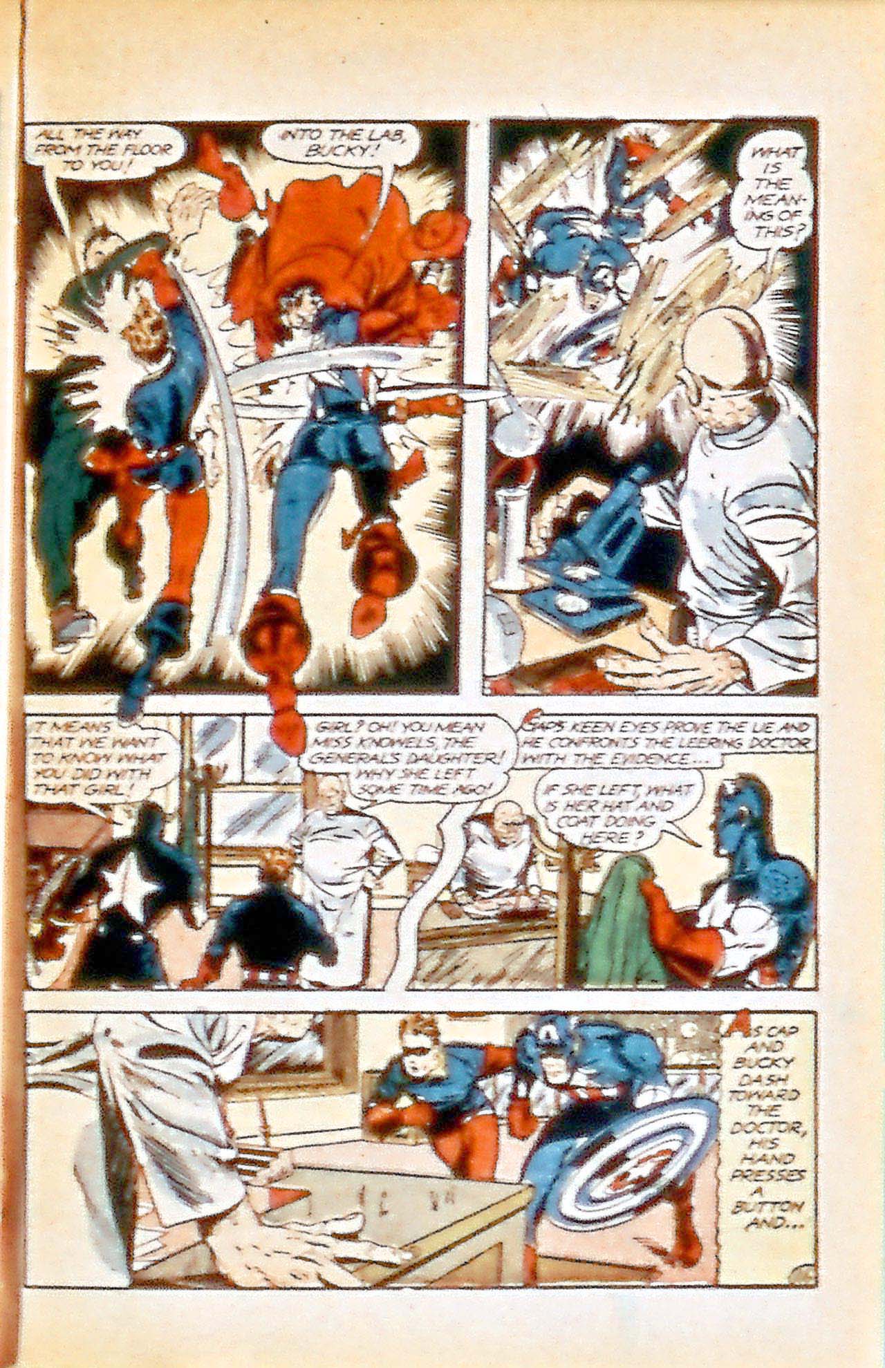 Read online Captain America Comics comic -  Issue #36 - 13
