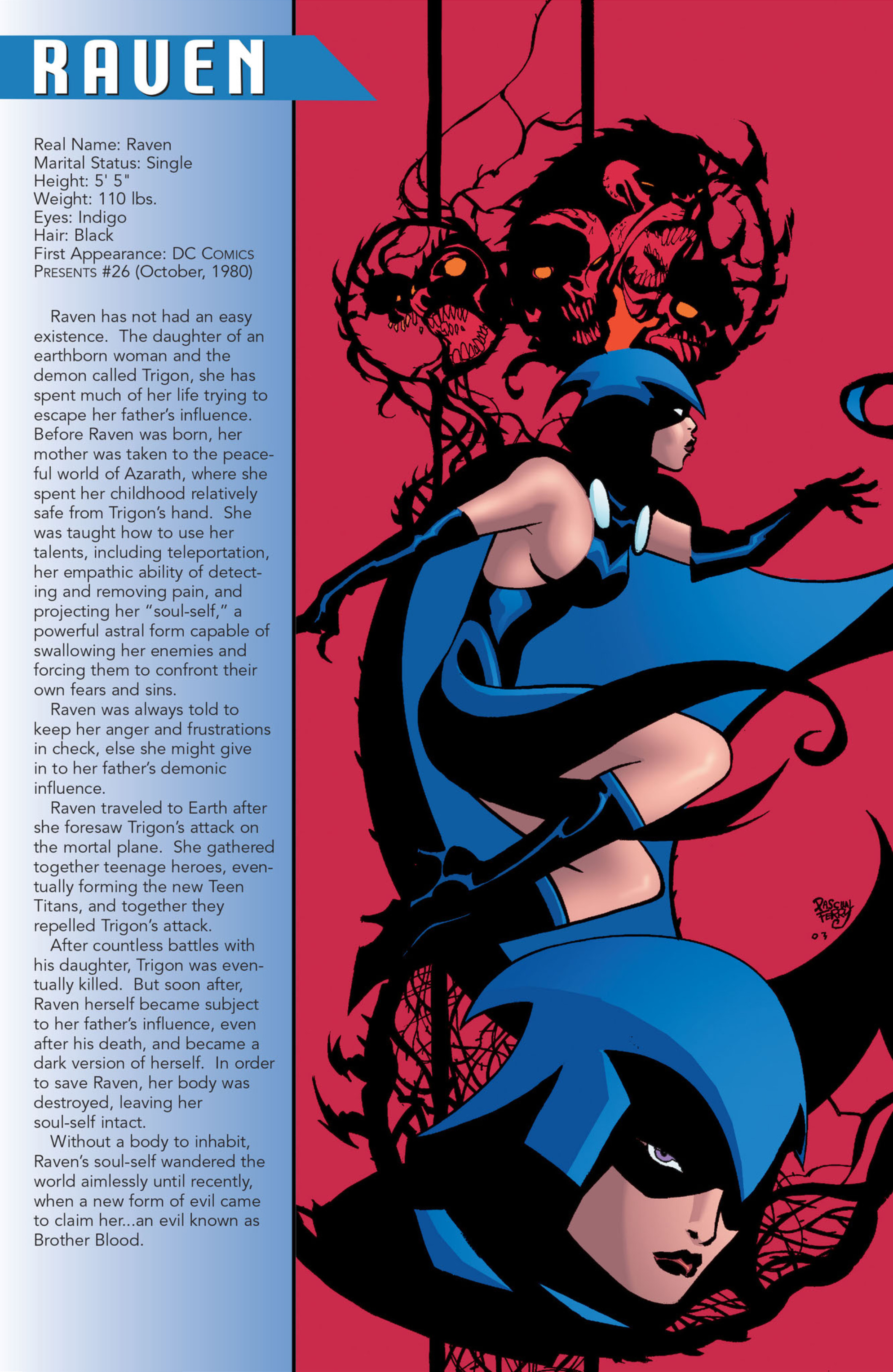 Read online Teen Titans/Outsiders Secret Files comic -  Issue # Full - 54