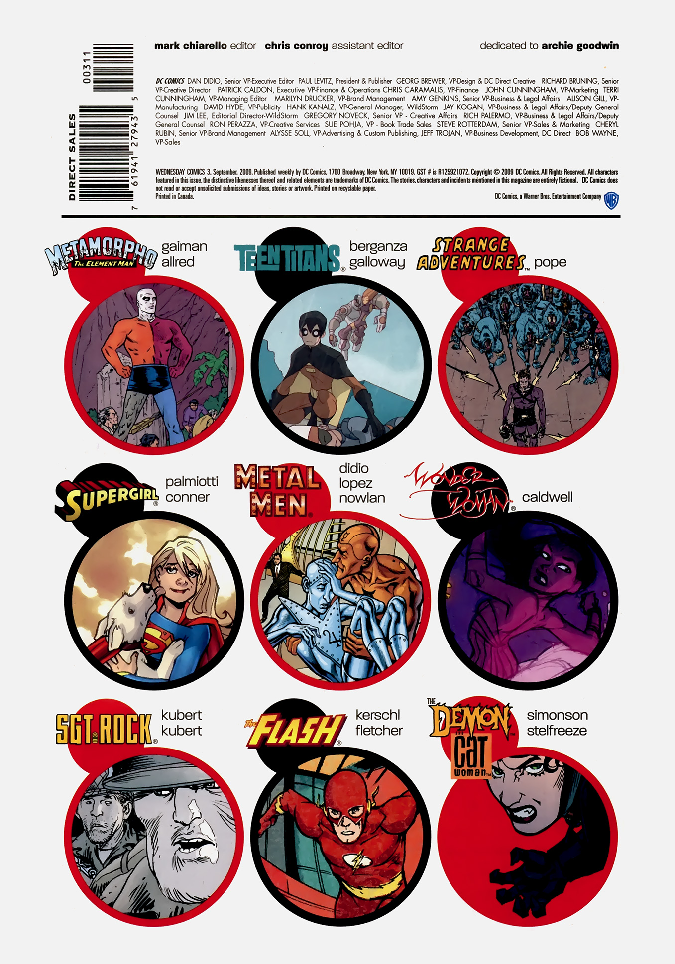 Read online Wednesday Comics comic -  Issue #3 - 18