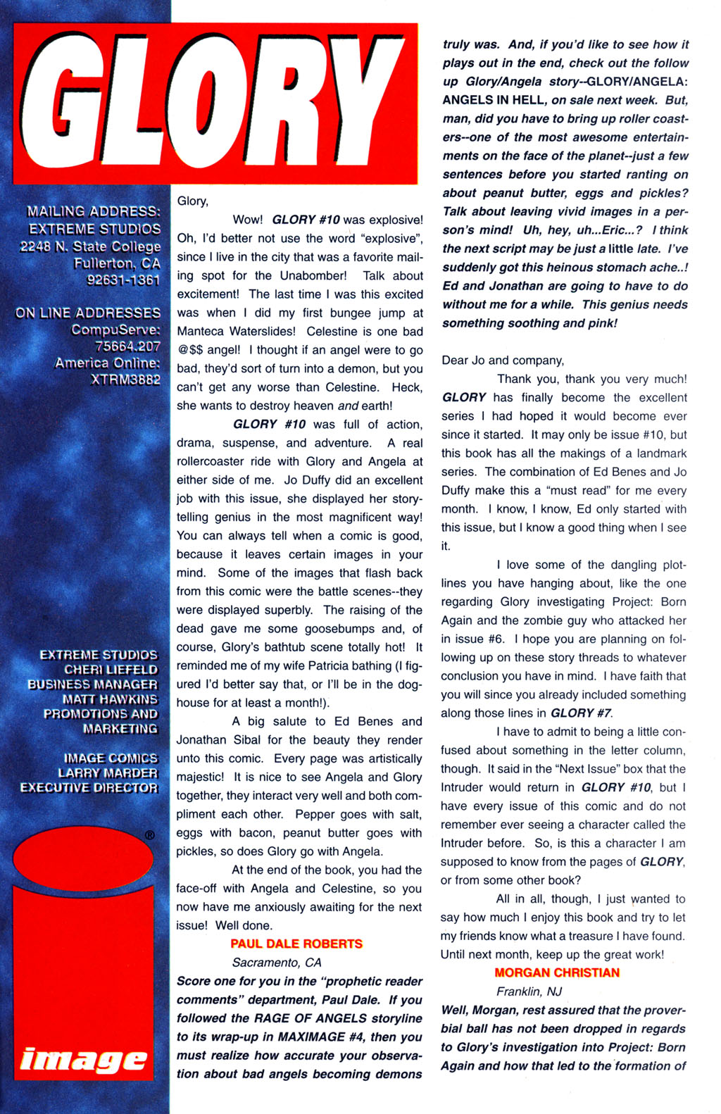 Read online Glory comic -  Issue #11 - 23