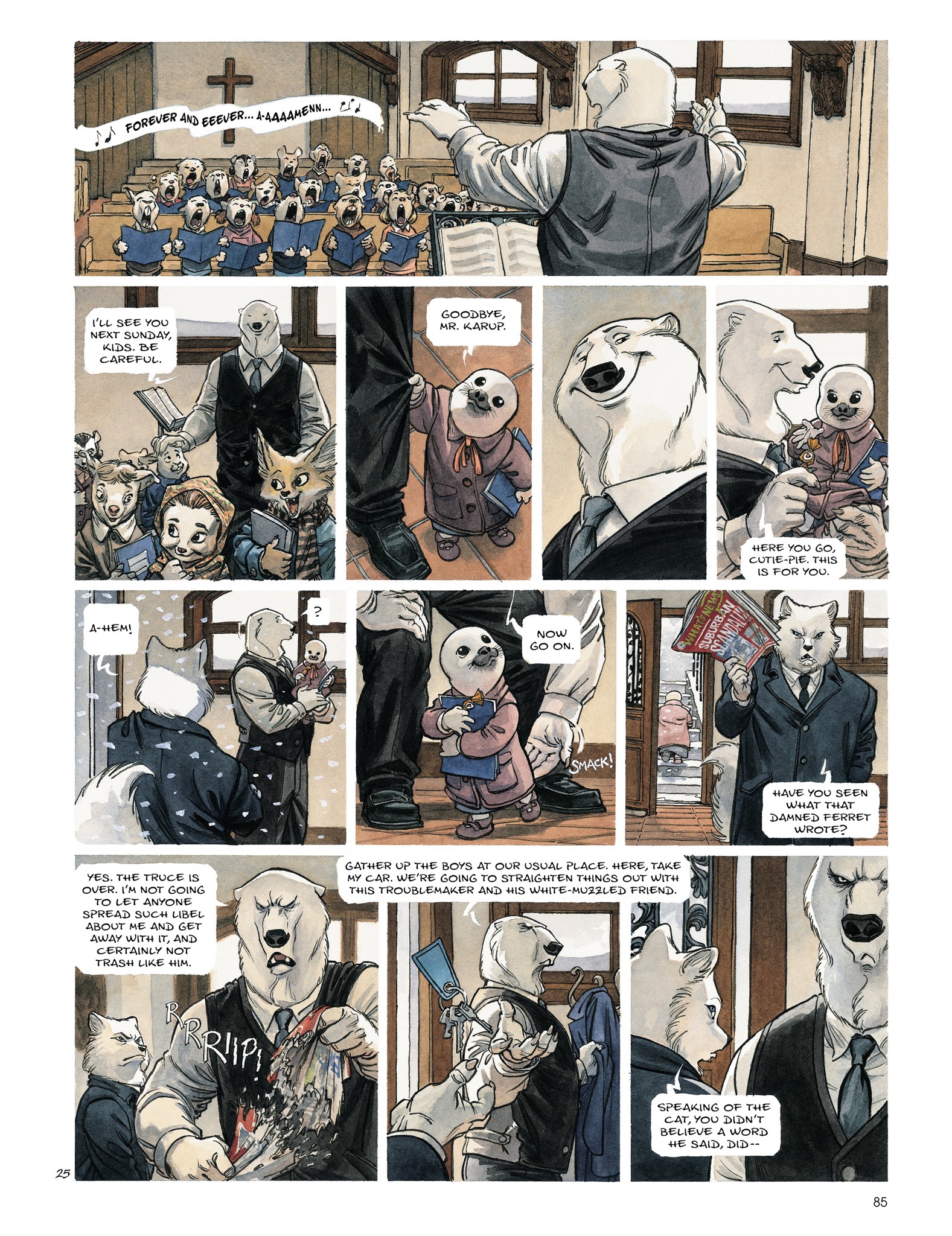 Read online Blacksad: The Collected Stories comic -  Issue # TPB (Part 1) - 86
