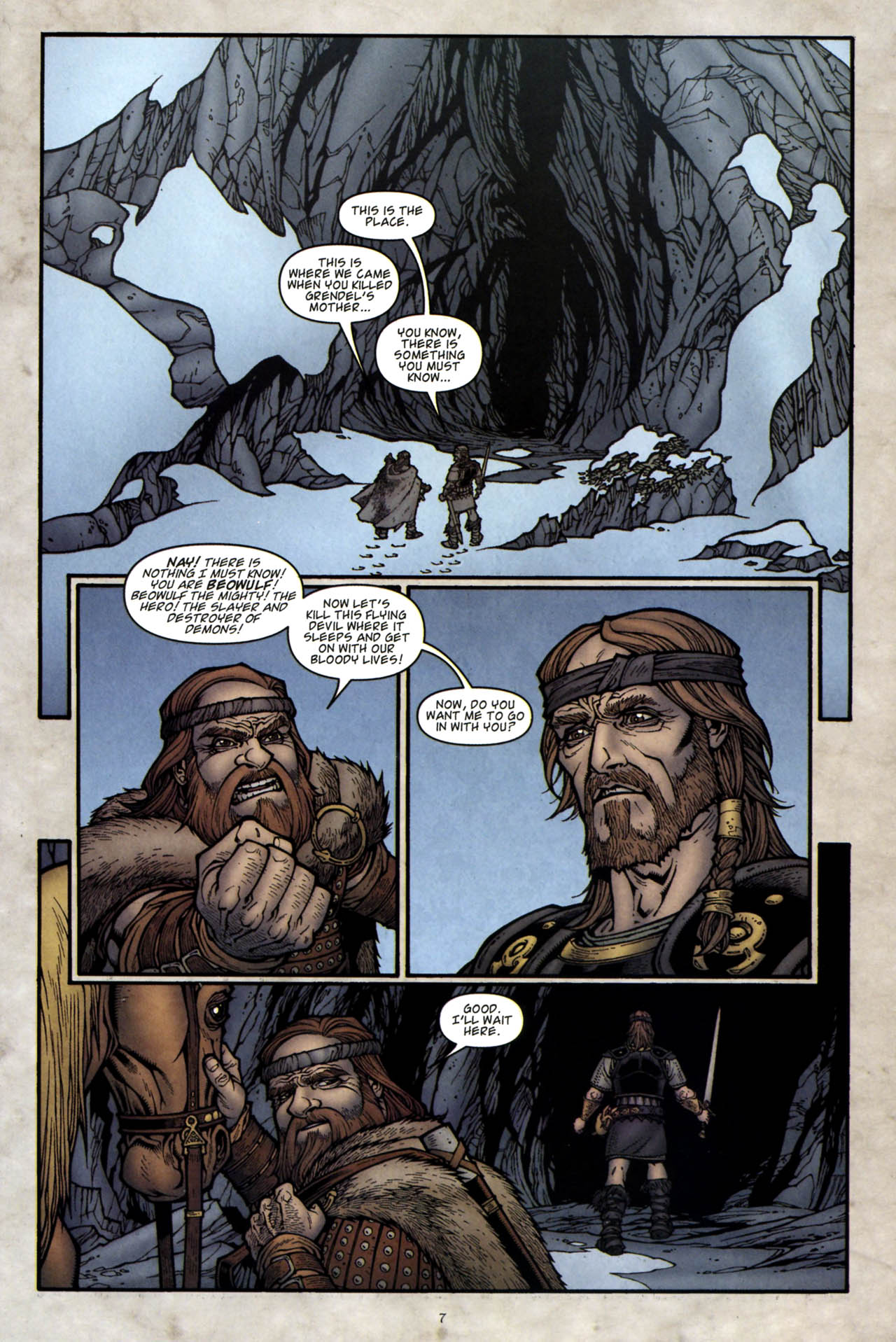 Read online Beowulf (2007) comic -  Issue #4 - 9