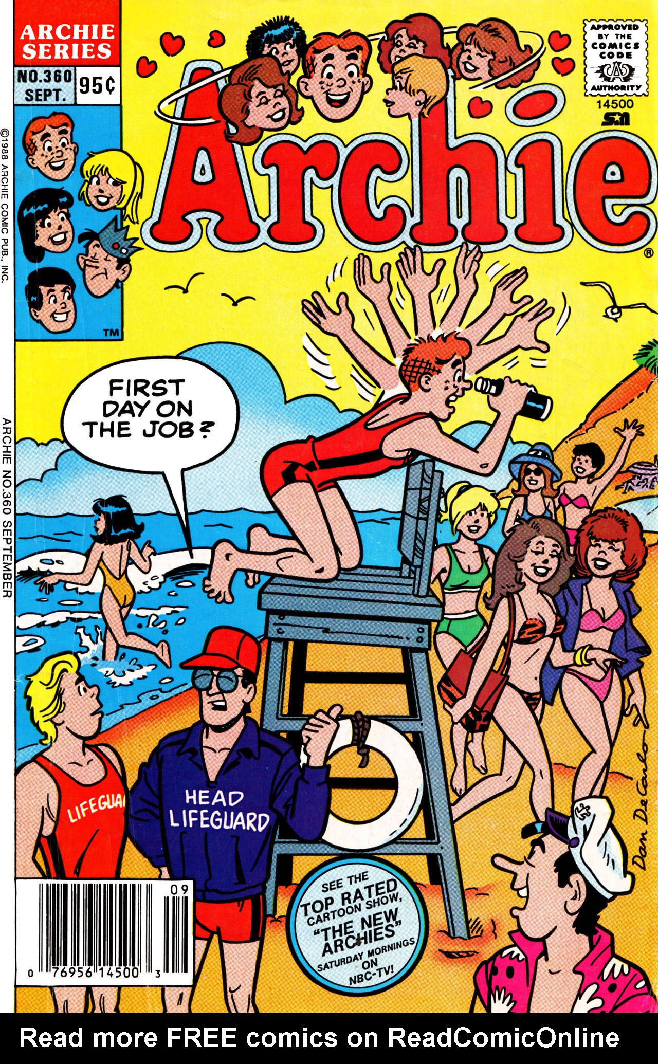 Read online Archie (1960) comic -  Issue #360 - 1