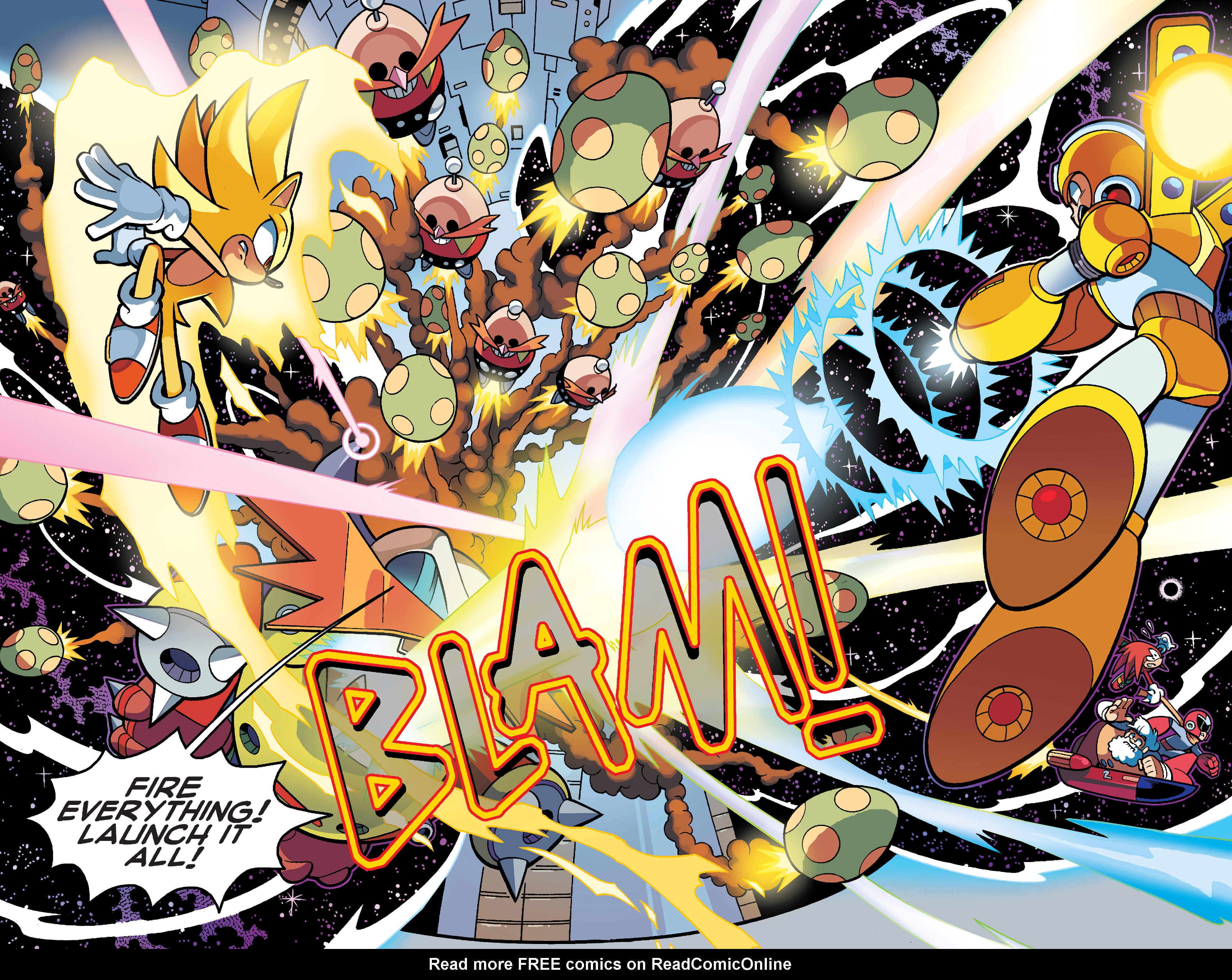 Read online Sonic Mega Man Worlds Collide comic -  Issue # Vol 3 - 109