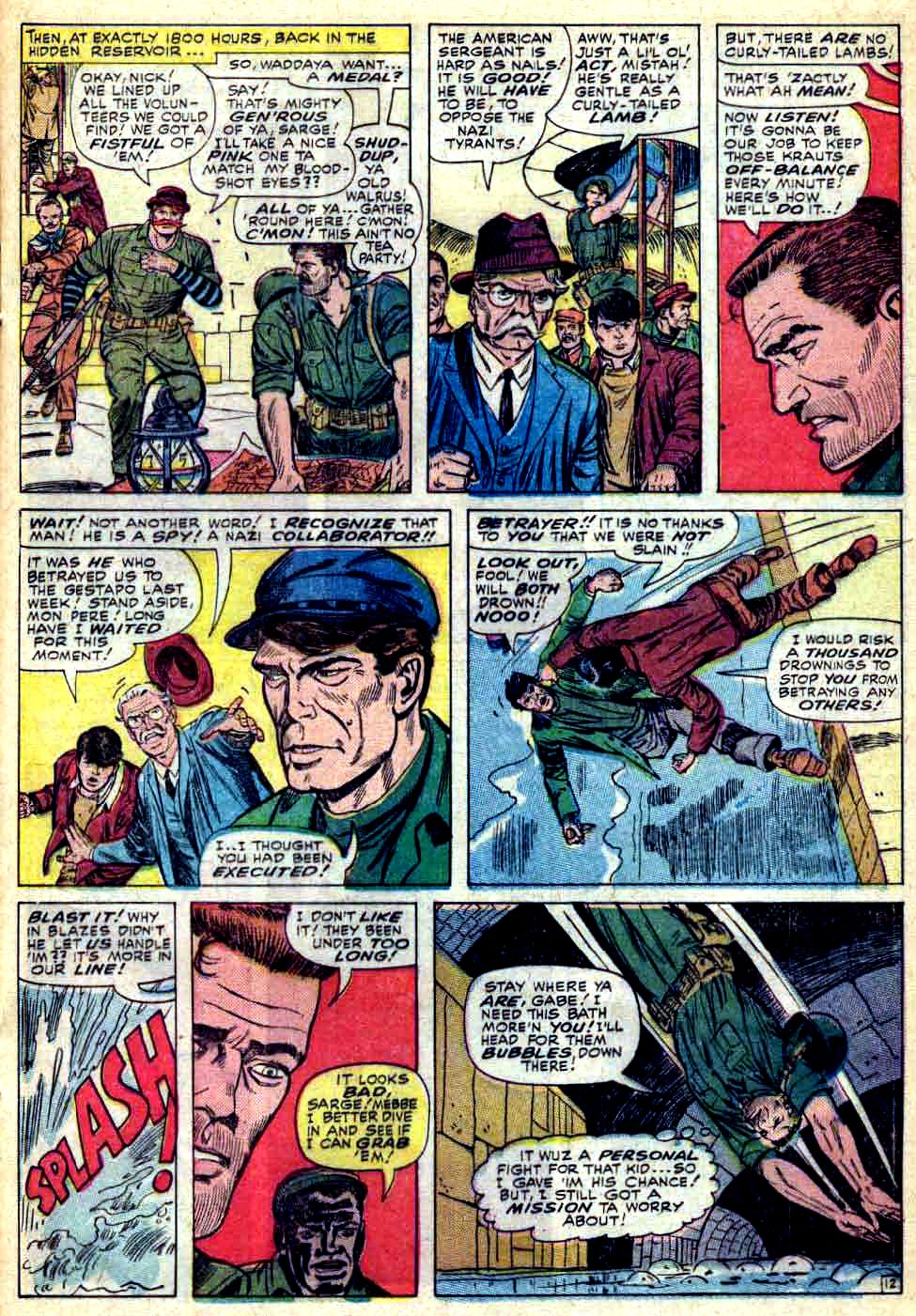 Read online Sgt. Fury comic -  Issue #28 - 17