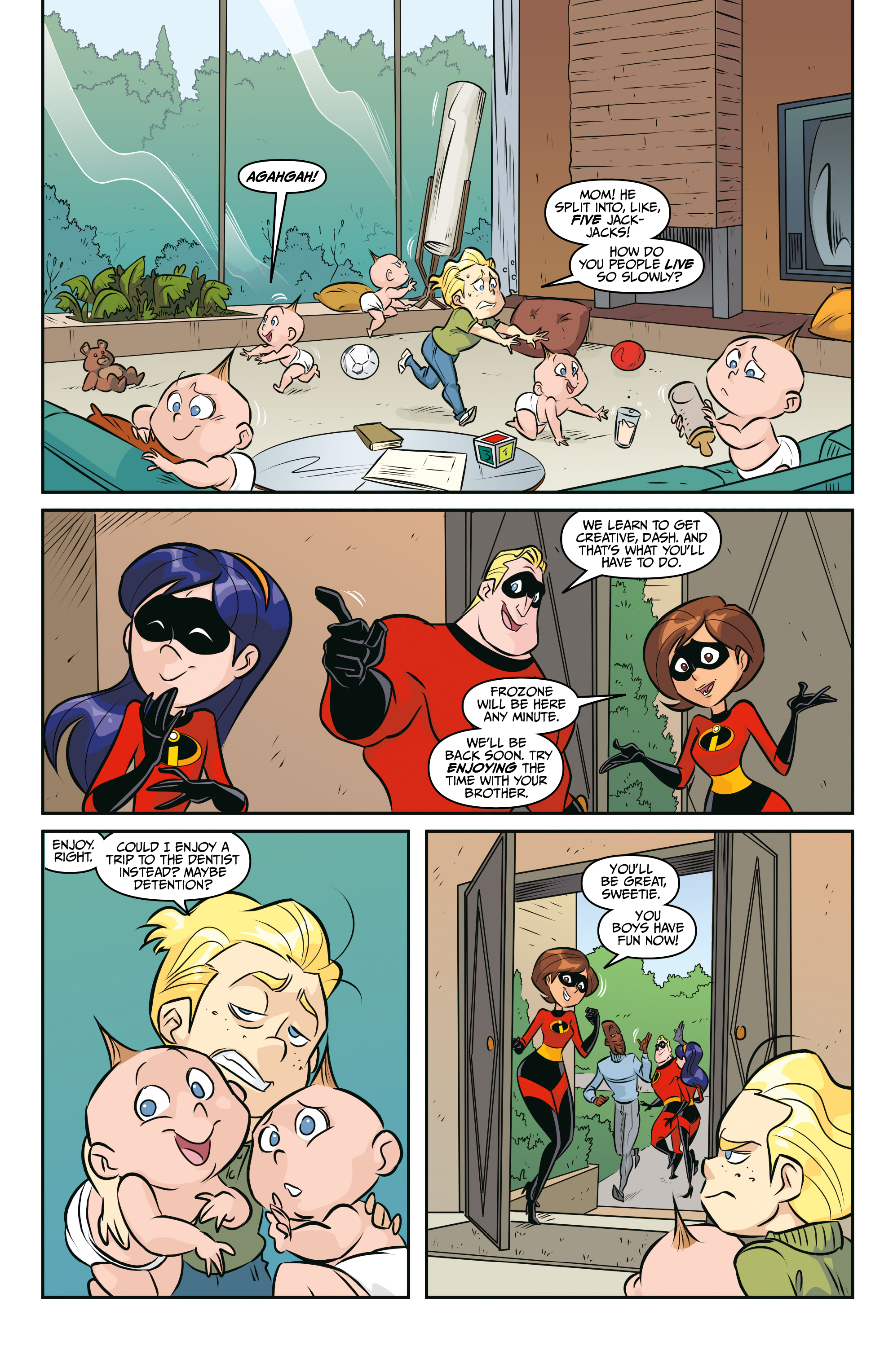 Read online Incredibles 2: Slow Burn comic -  Issue #2 - 9