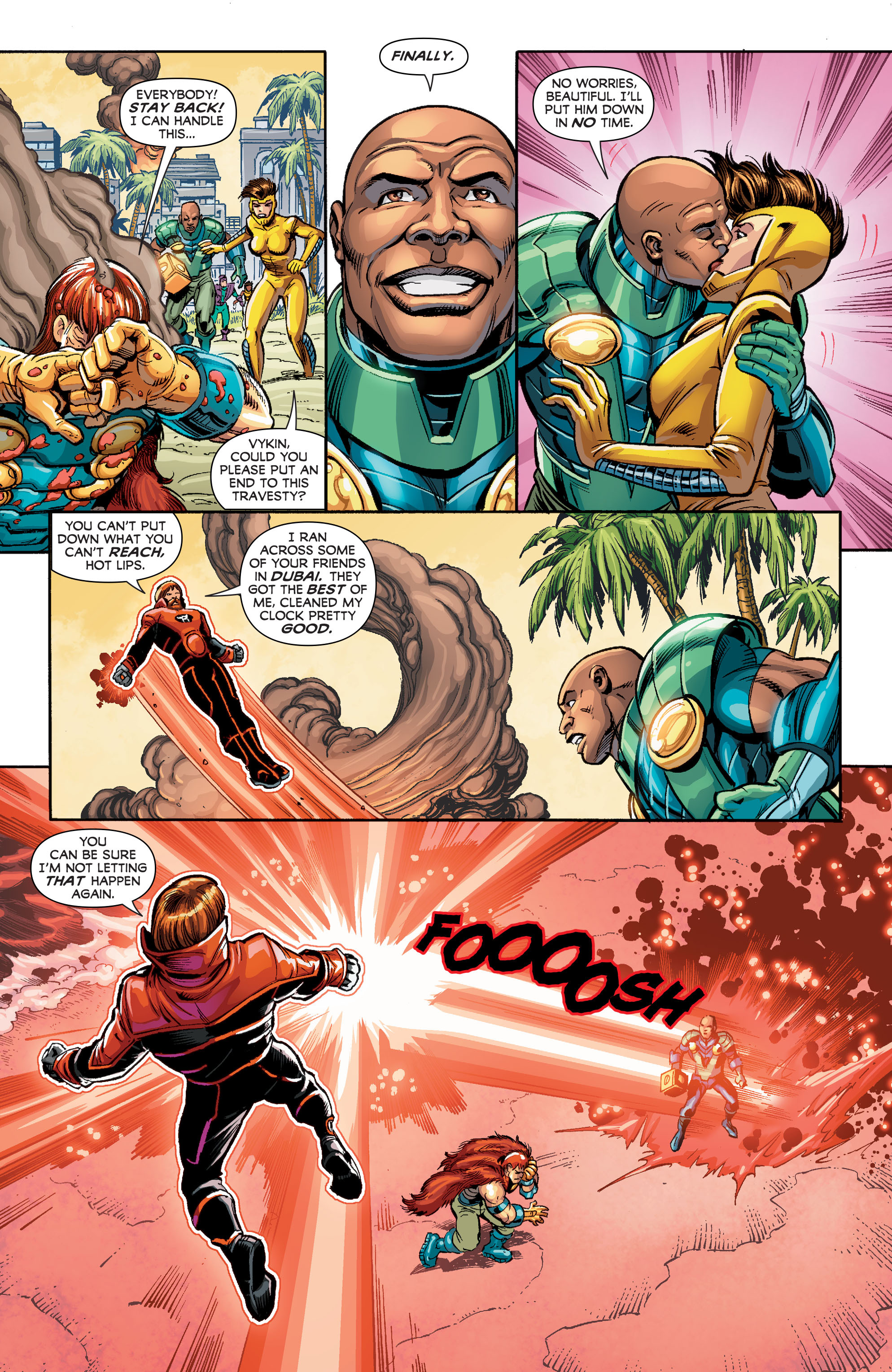 Read online Infinity Man and the Forever People comic -  Issue #5 - 12