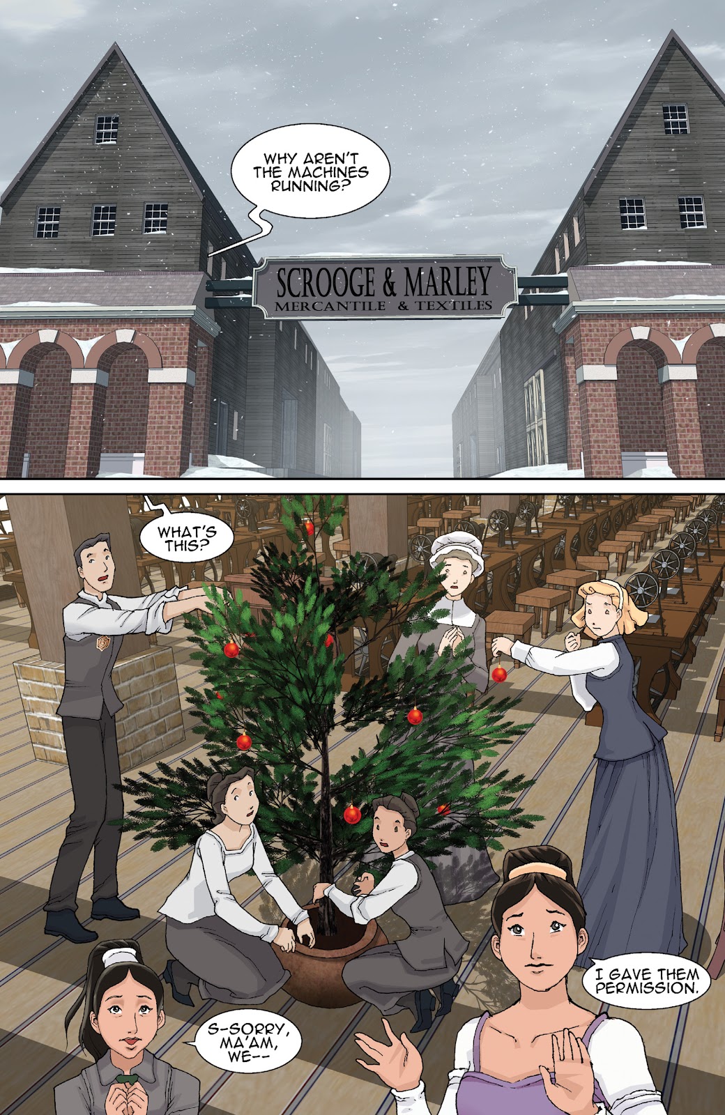 A Christmas Carol: The Night That Changed The Life Of Eliza Scrooge issue TPB - Page 21