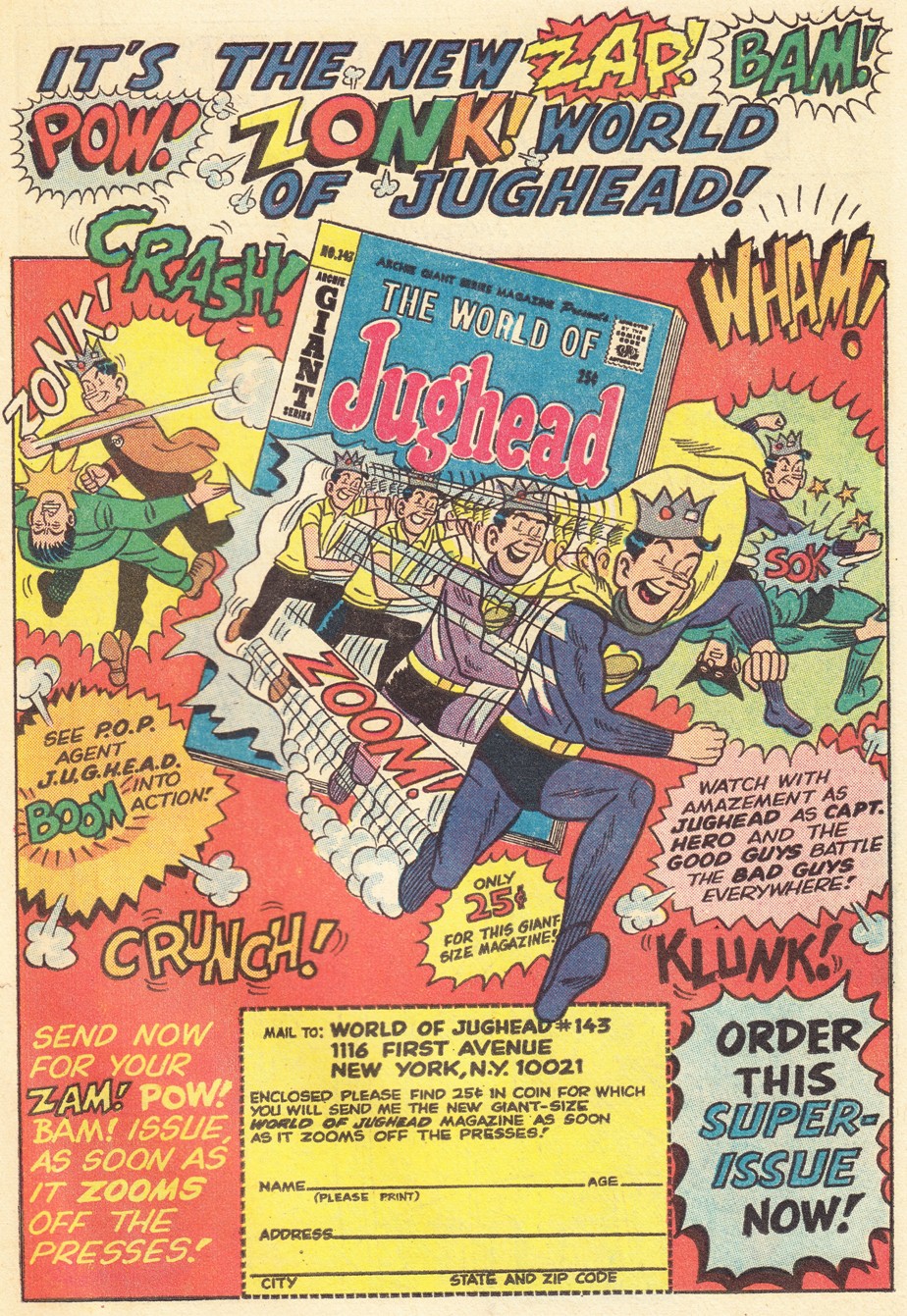 Read online Jughead As Captain Hero comic -  Issue #1 - 19
