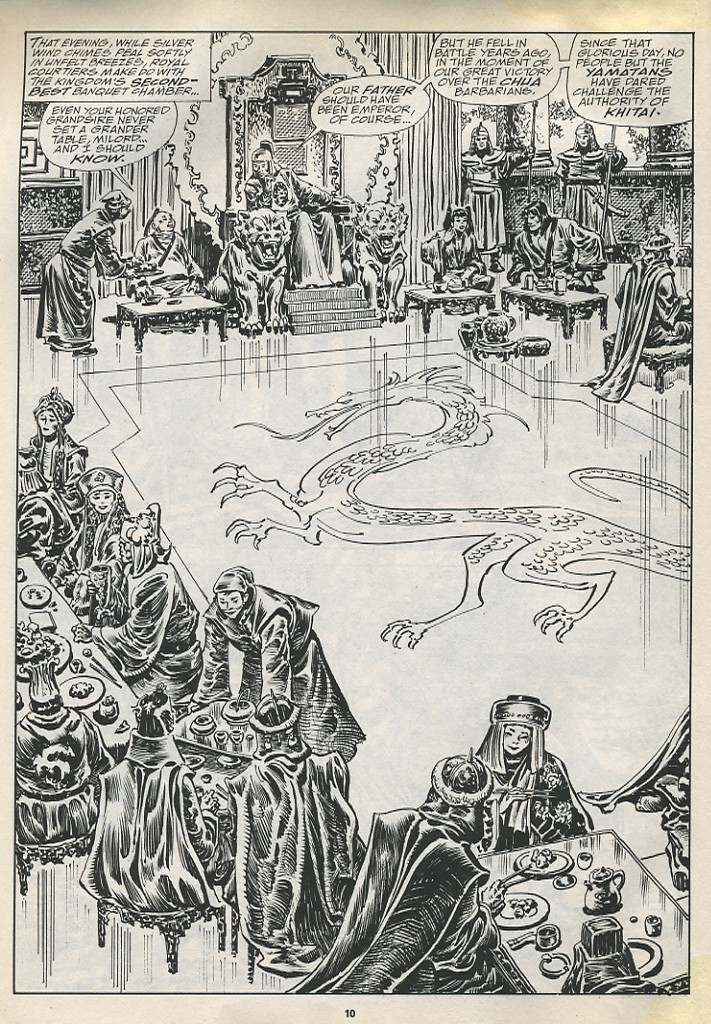 Read online The Savage Sword Of Conan comic -  Issue #194 - 12