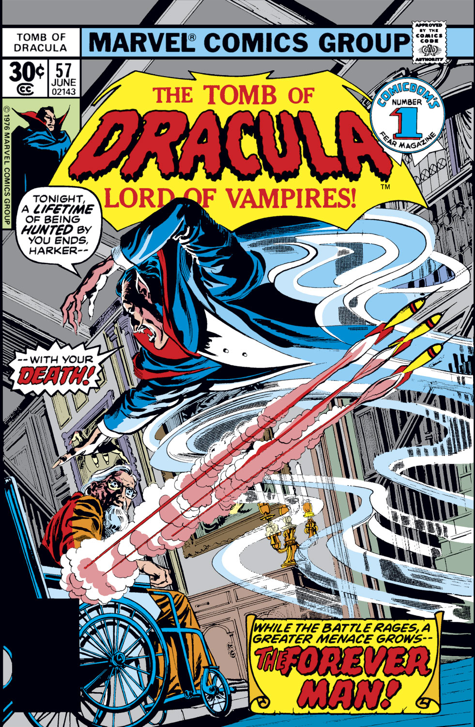 Read online Tomb of Dracula (1972) comic -  Issue #57 - 1