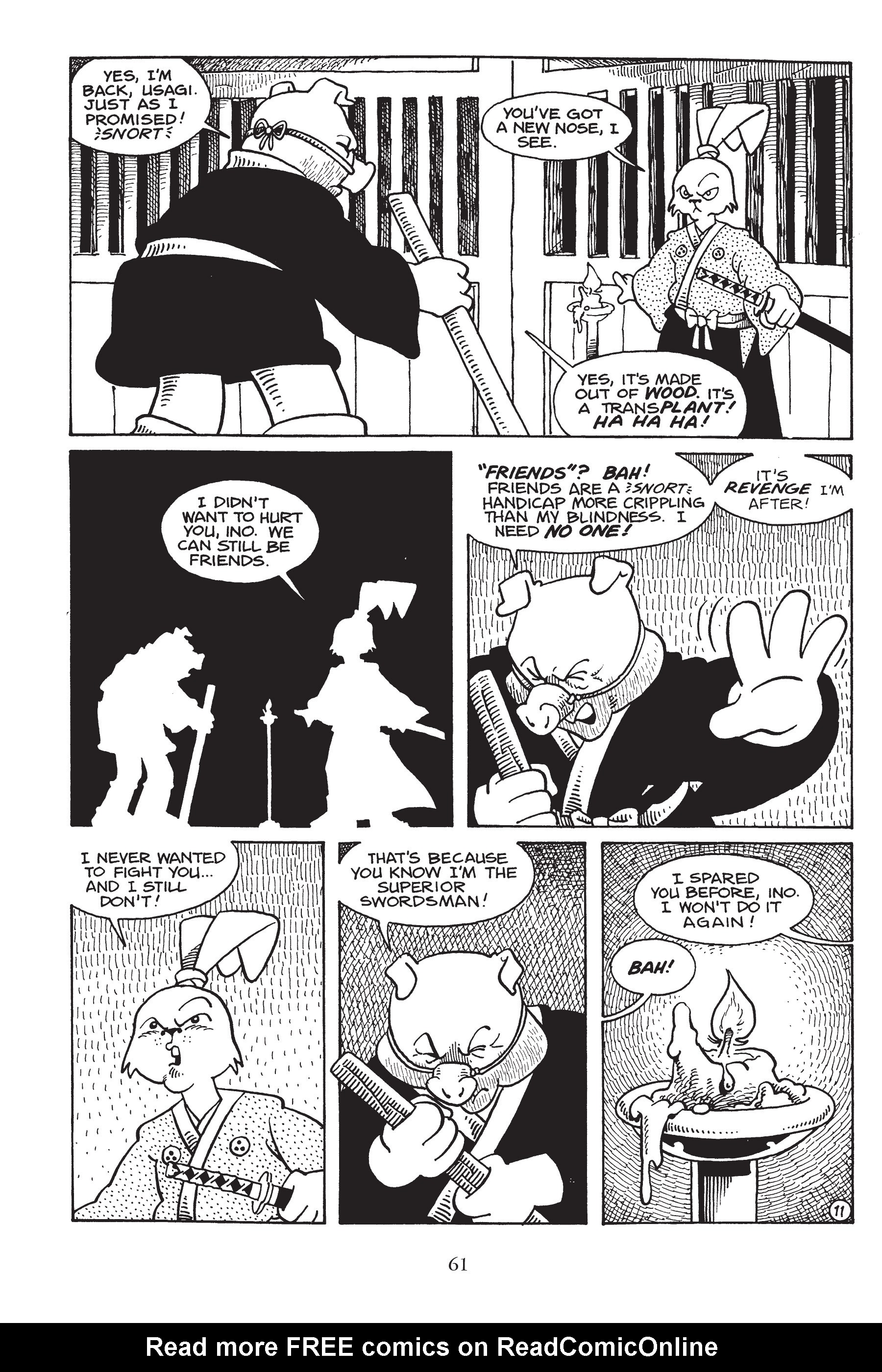 Read online Usagi Yojimbo (1987) comic -  Issue # _TPB 3 - 60