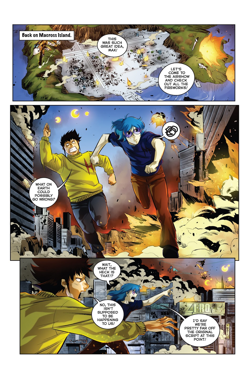 Robotech/Voltron issue 1 - Page 17
