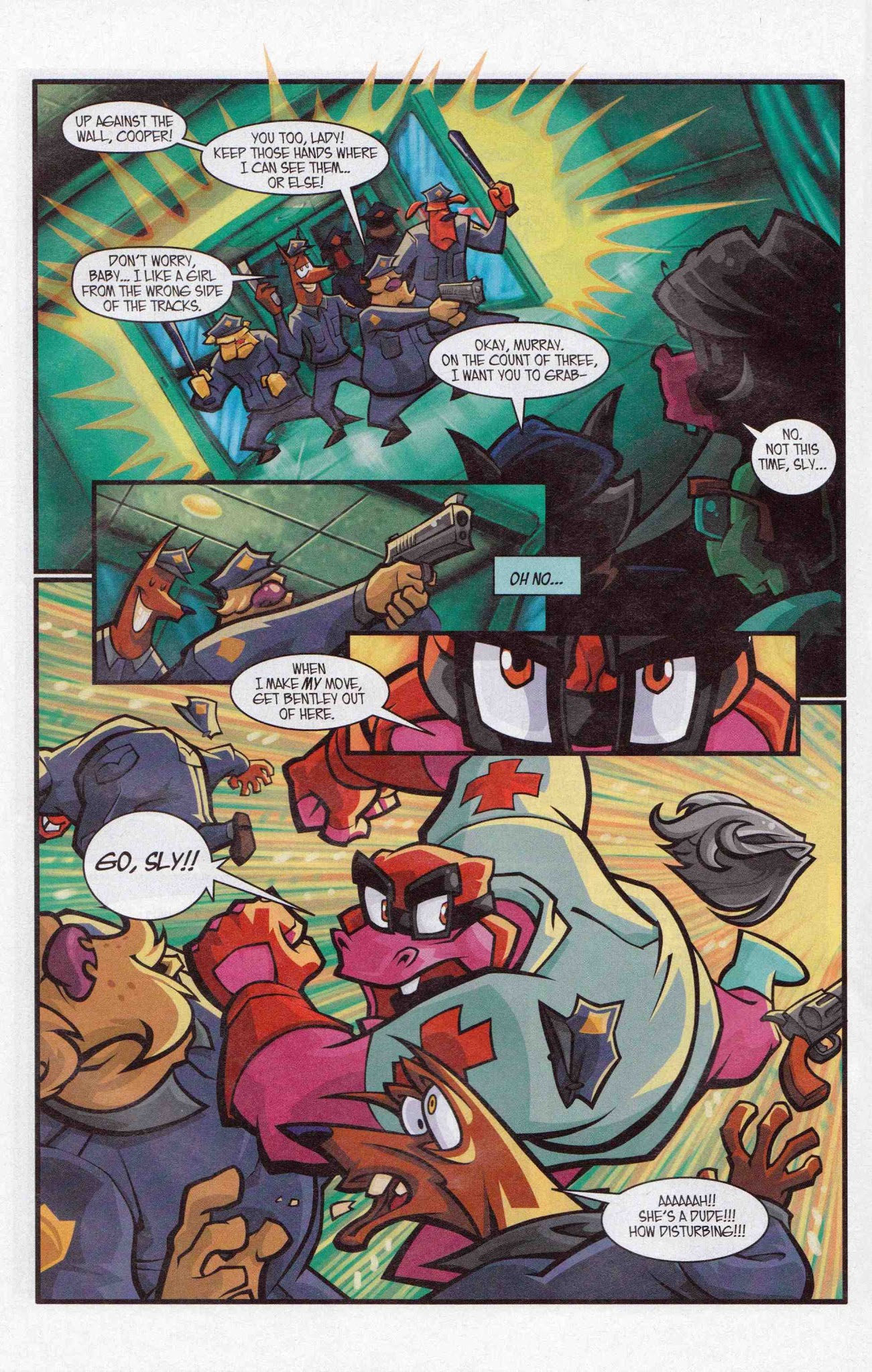 Read online The Adventures of Sly Cooper comic -  Issue #2 - 16