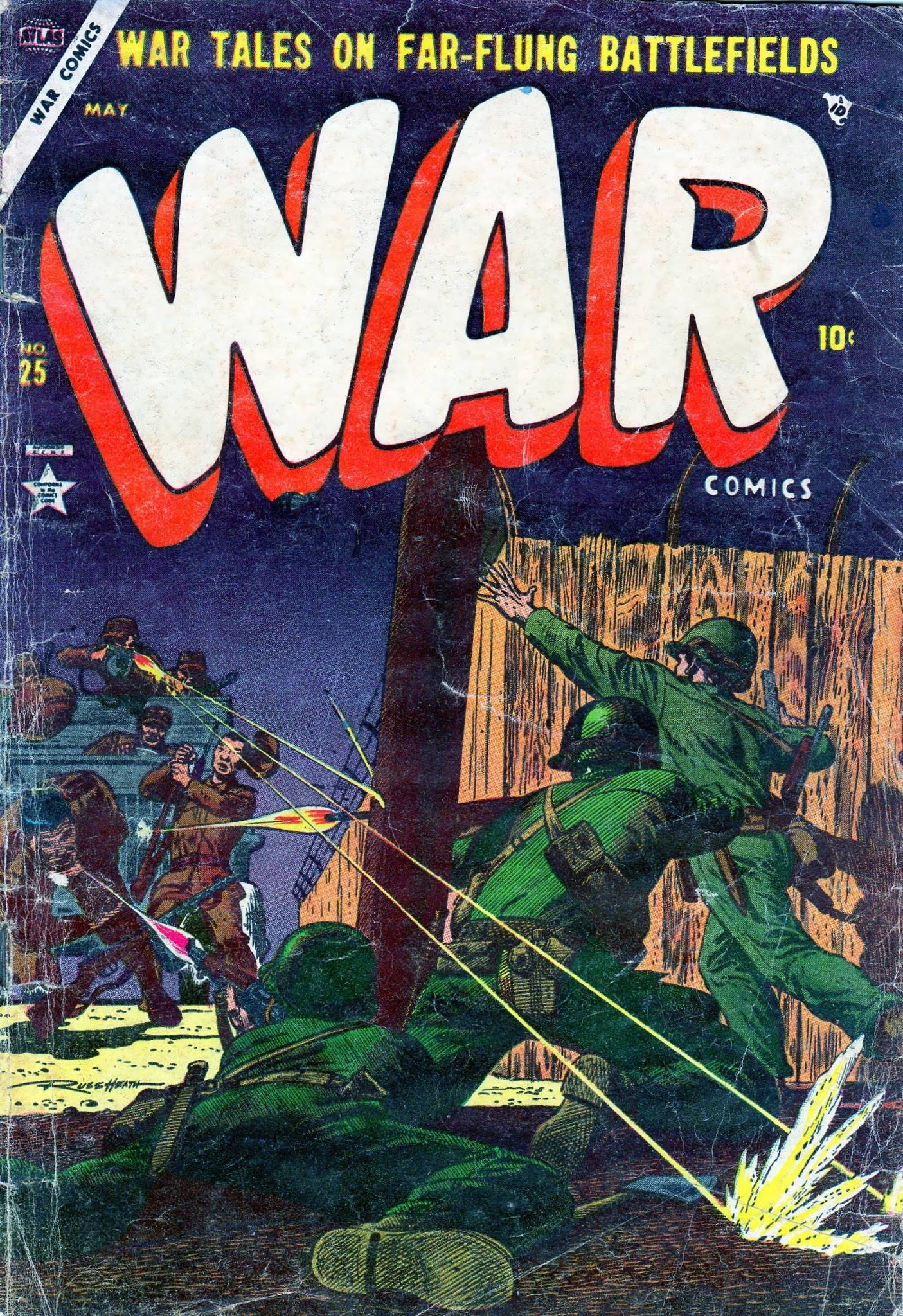 Read online War Comics comic -  Issue #25 - 1