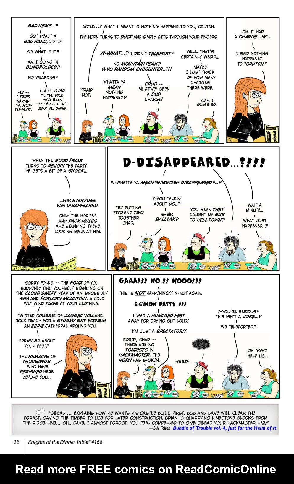 Read online Knights of the Dinner Table comic -  Issue #168 - 28