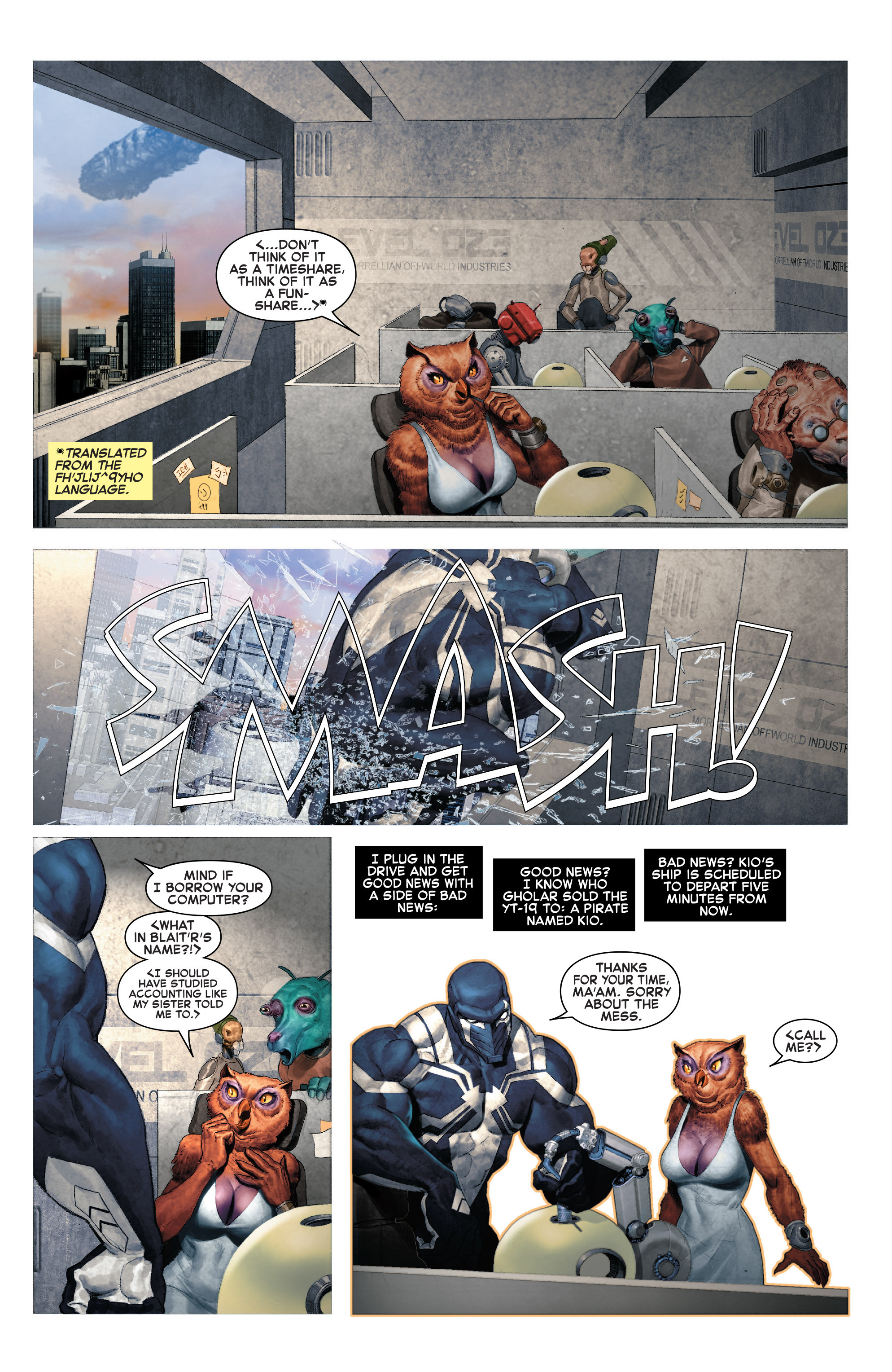 Read online Venom: Space Knight comic -  Issue #1 - 7