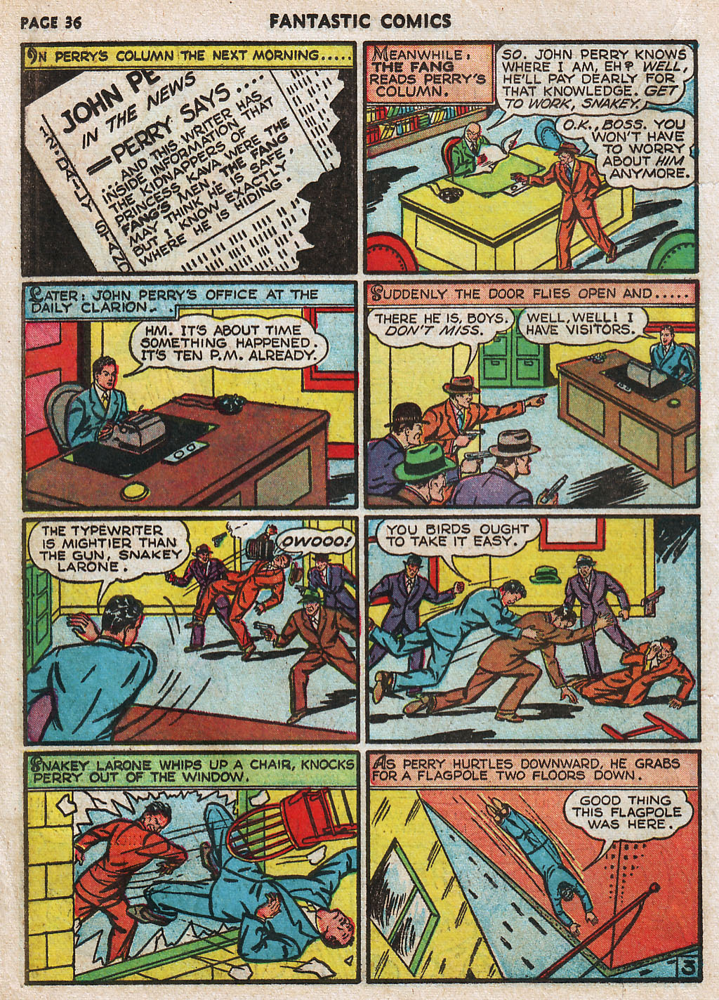 Read online Fantastic Comics comic -  Issue #17 - 37