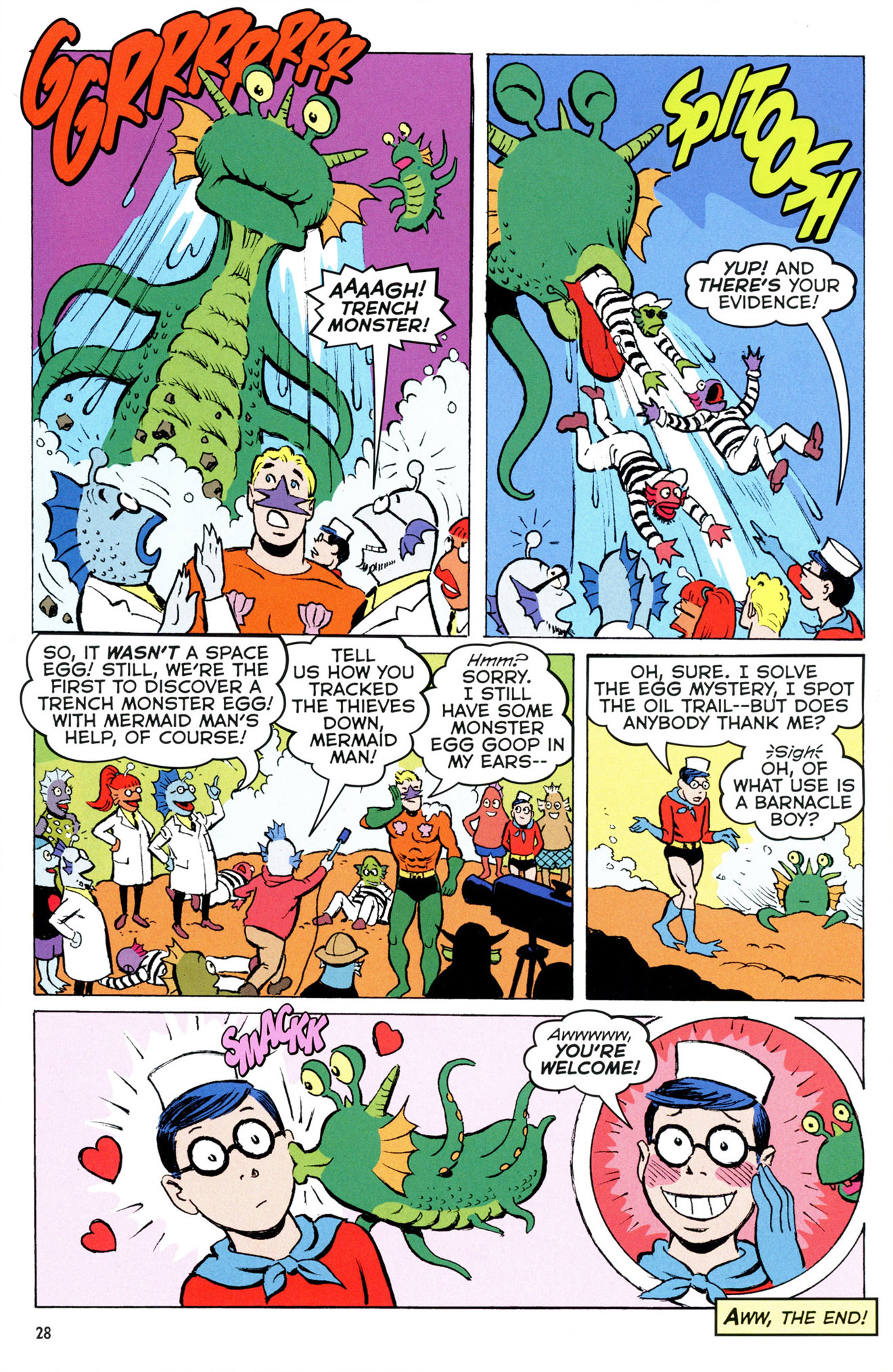 Read online Free Comic Book Day 2016 comic -  Issue # Spongebob Freestyle Funnies - 29