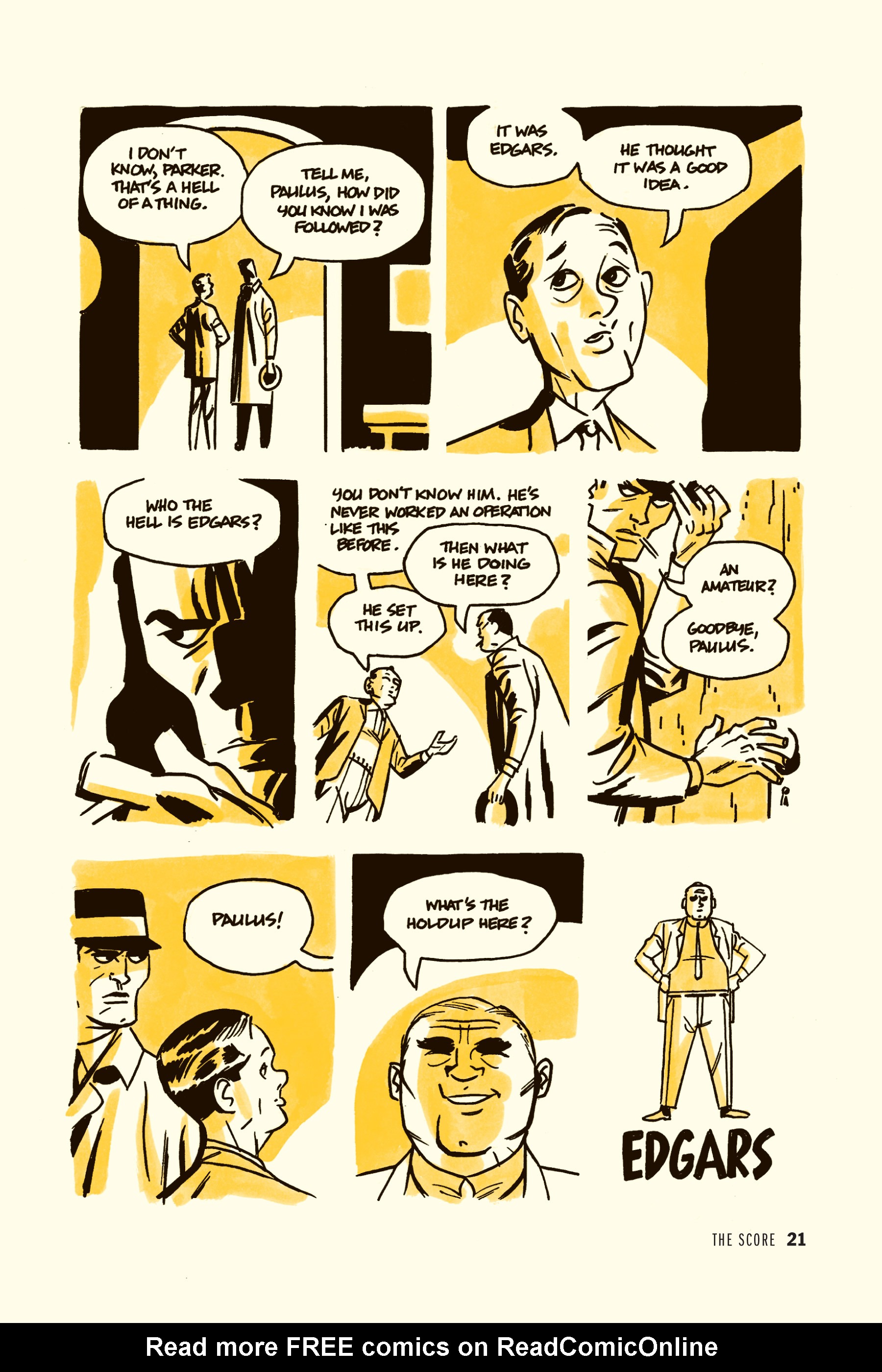 Read online Richard Stark's Parker comic -  Issue #3 - 20