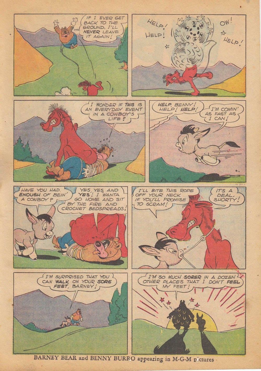 Read online Our Gang Comics comic -  Issue #13 - 37
