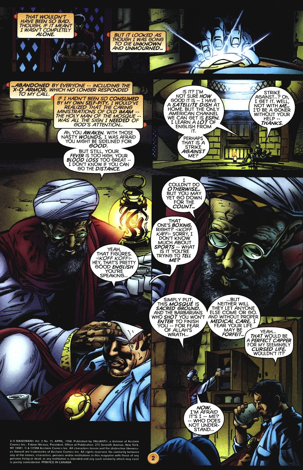 X-O Manowar (1996) issue 15 - Page 3