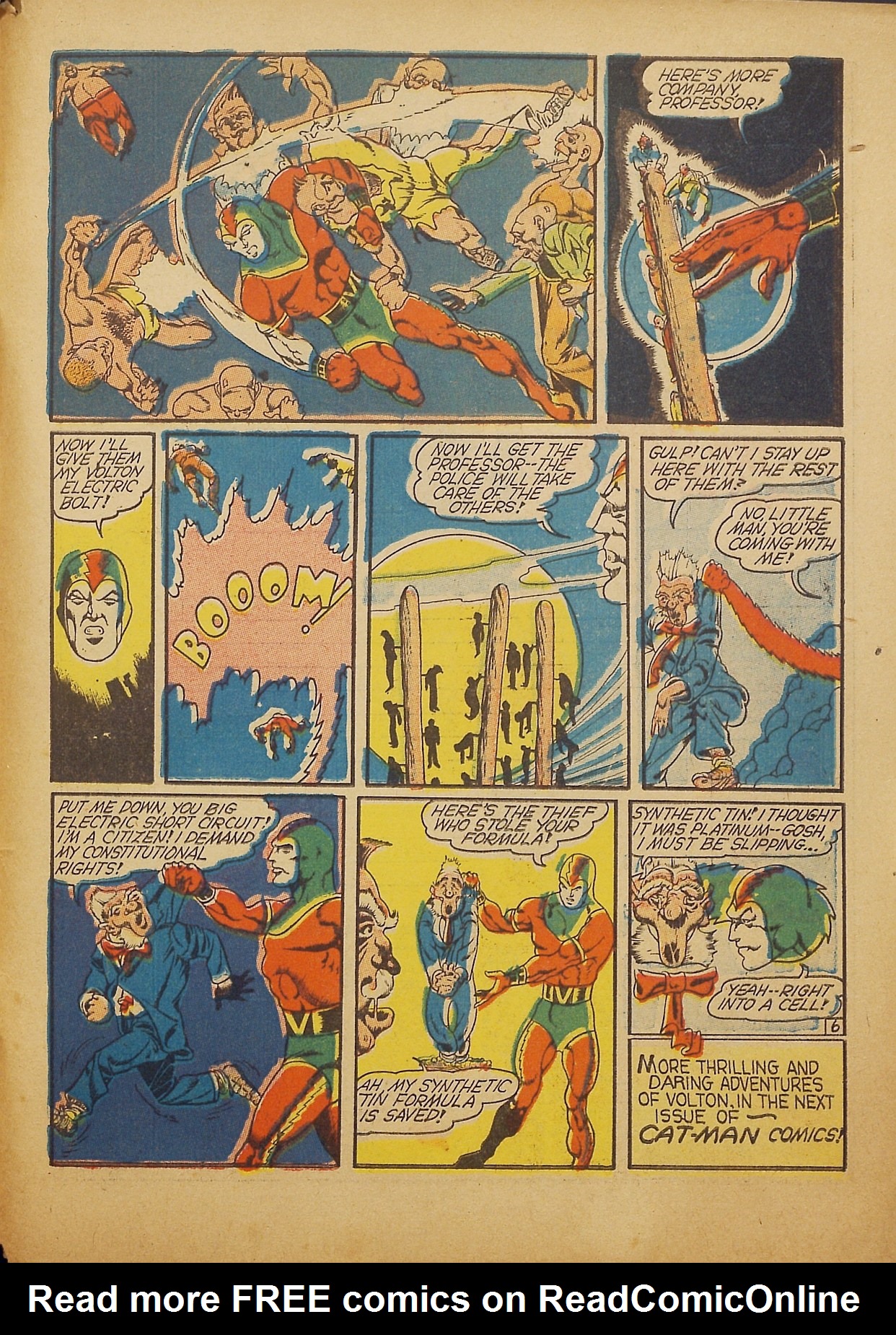 Read online Cat-Man Comics comic -  Issue #9 - 62