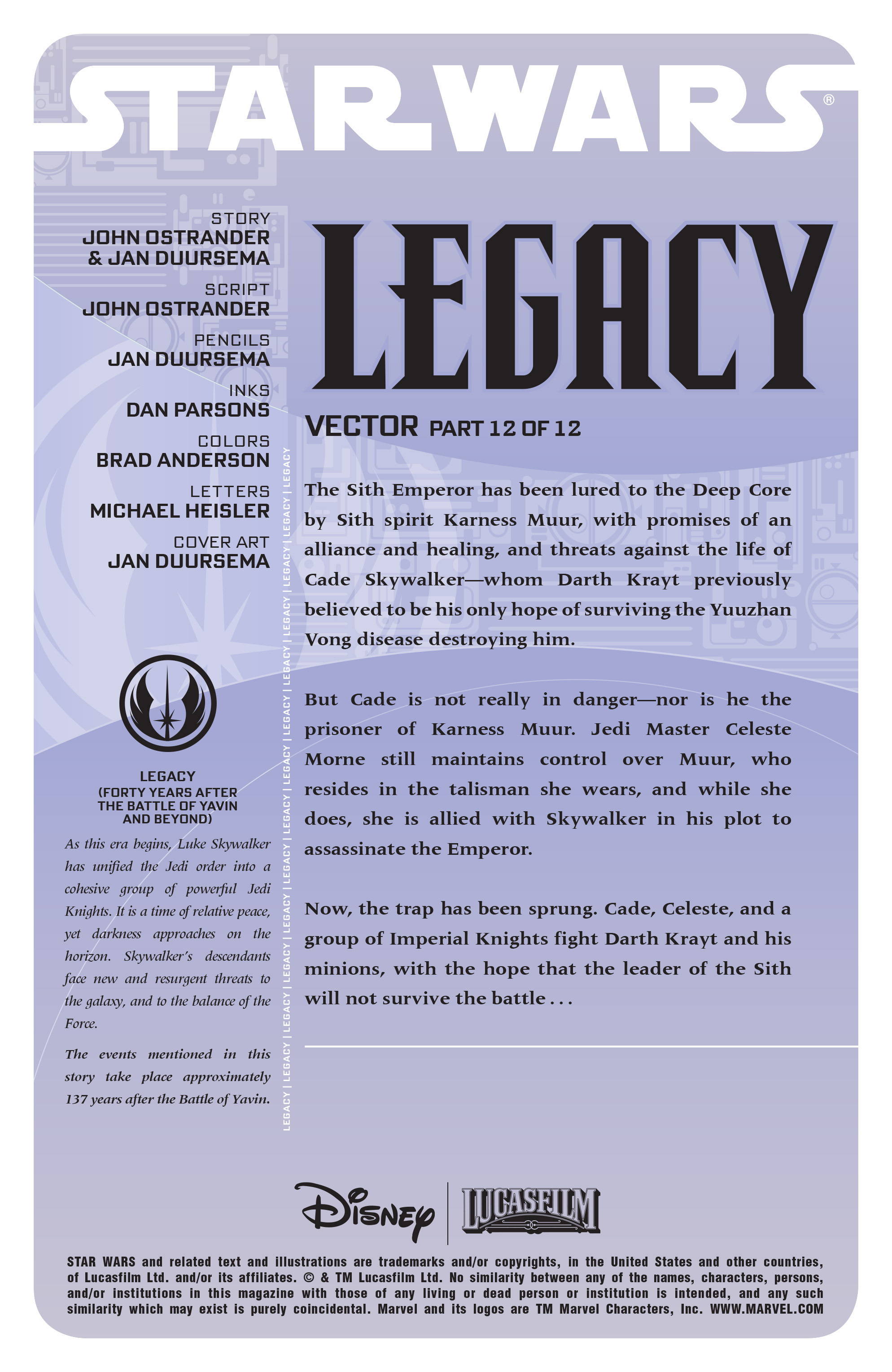 Read online Star Wars Legends: Legacy - Epic Collection comic -  Issue # TPB 2 (Part 3) - 70