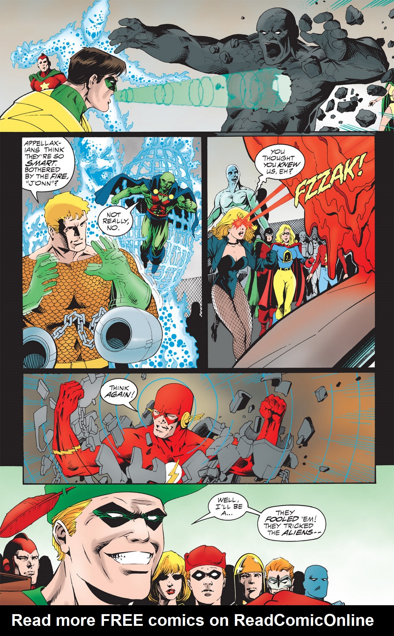 Read online JLA: Year One comic -  Issue #11 - 19