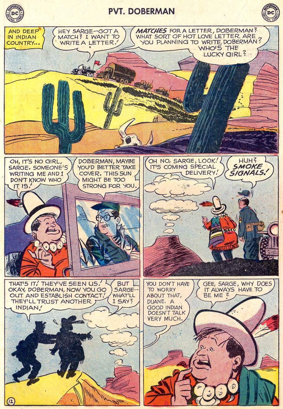 Read online Sgt. Bilko's Pvt. Doberman comic -  Issue #6 - 16