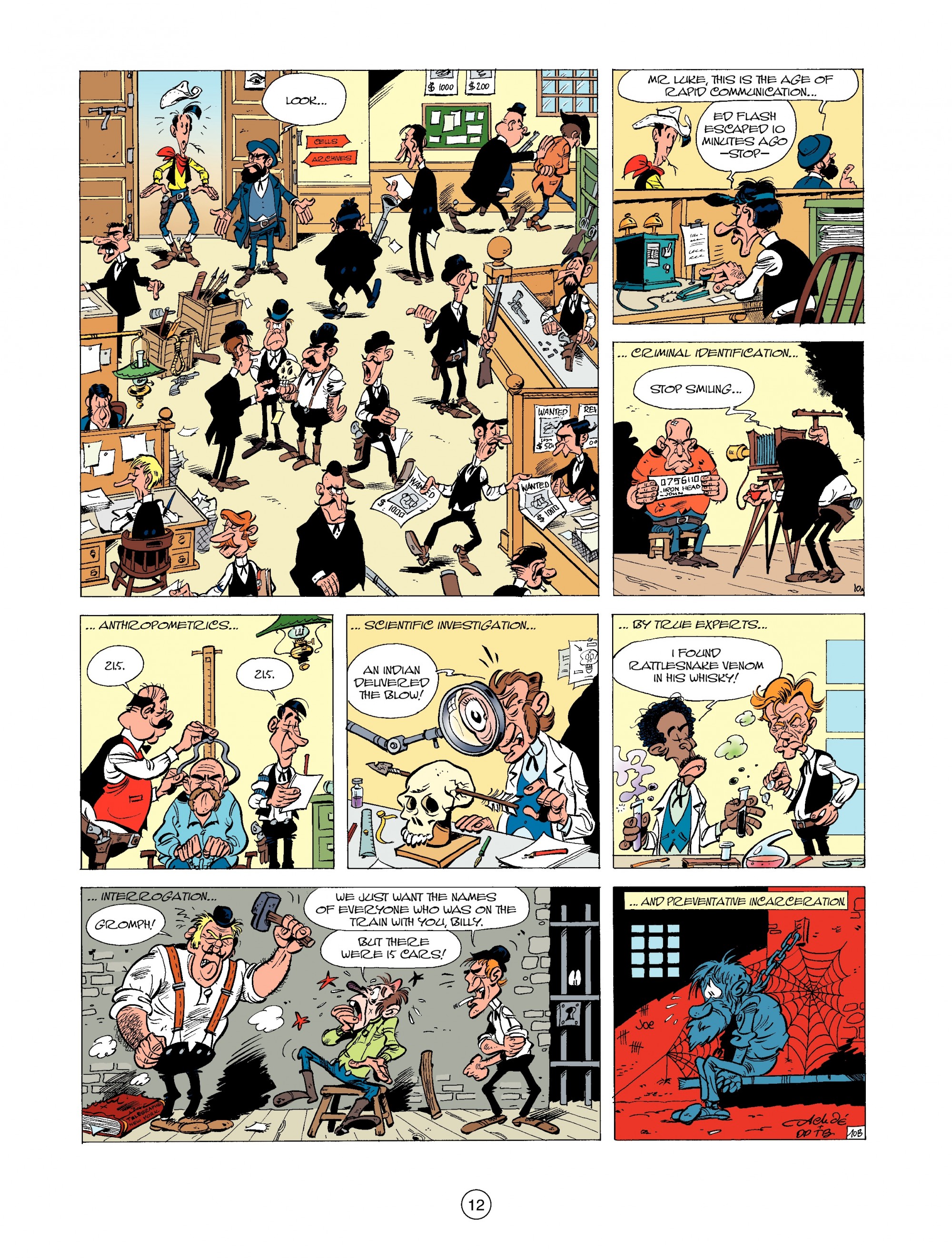 Read online A Lucky Luke Adventure comic -  Issue #31 - 12