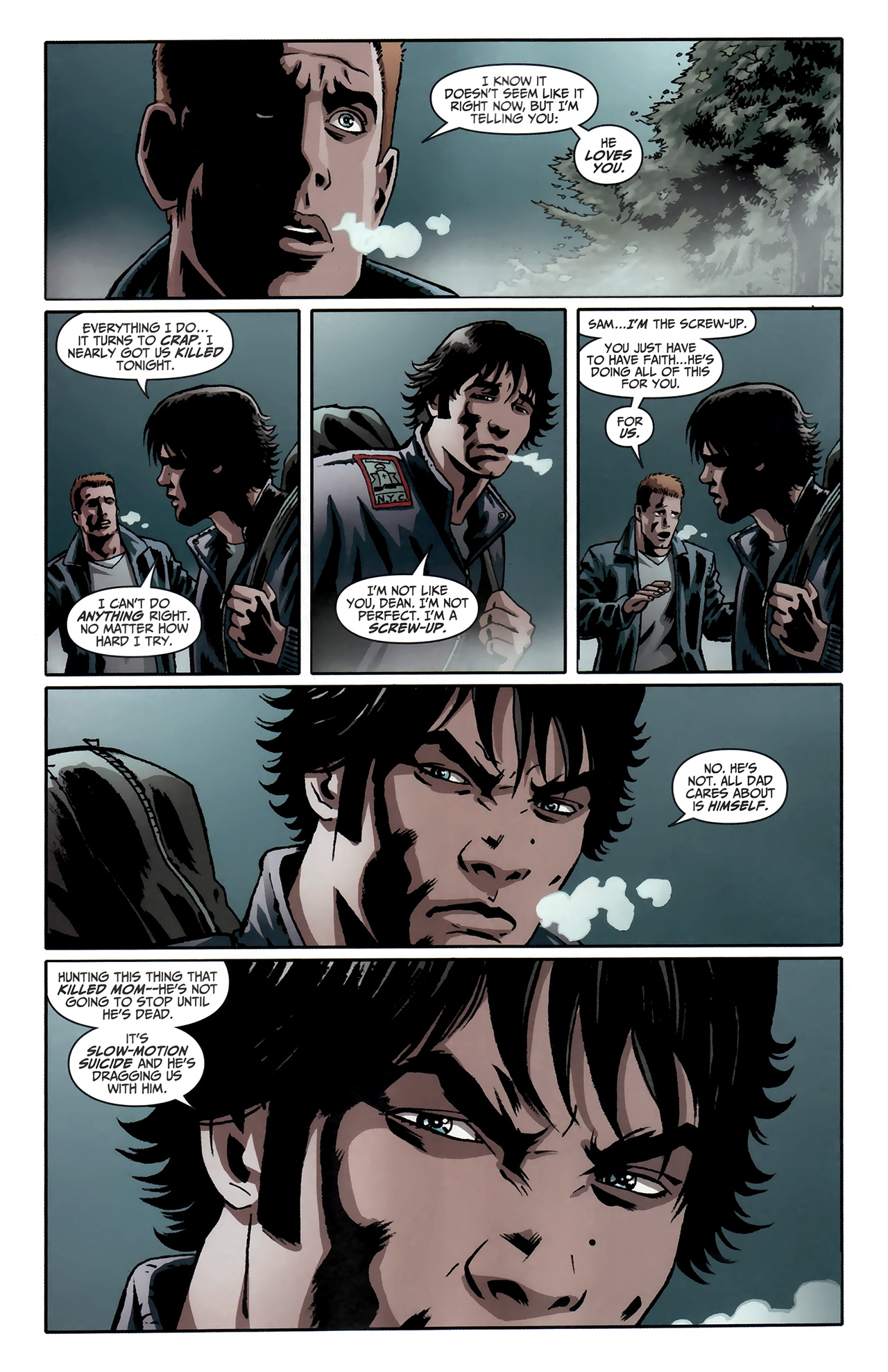 Read online Supernatural: Beginning's End comic -  Issue #6 - 21