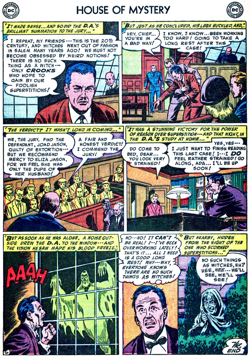 Read online House of Mystery (1951) comic -  Issue #20 - 33