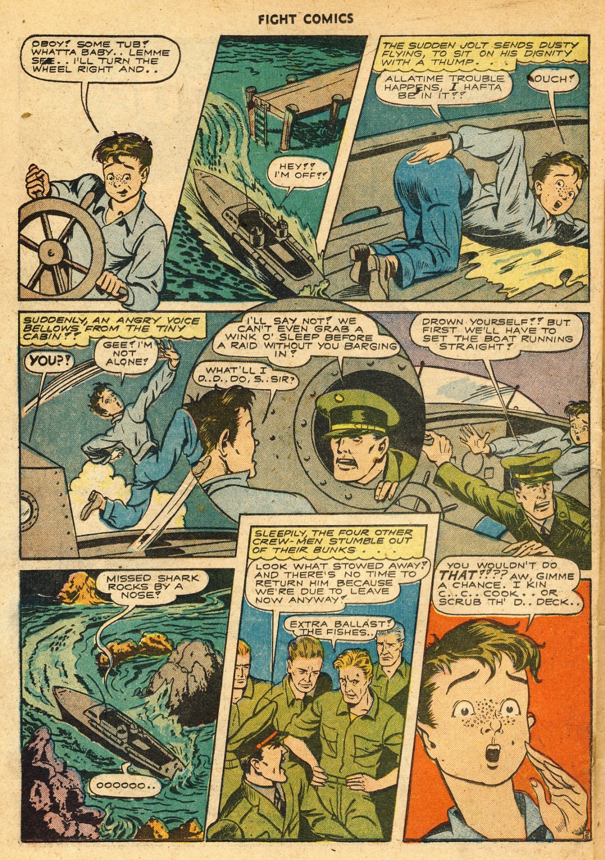 Read online Fight Comics comic -  Issue #30 - 46