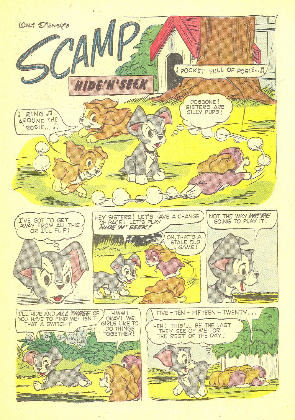 Read online Scamp (1958) comic -  Issue #6 - 15