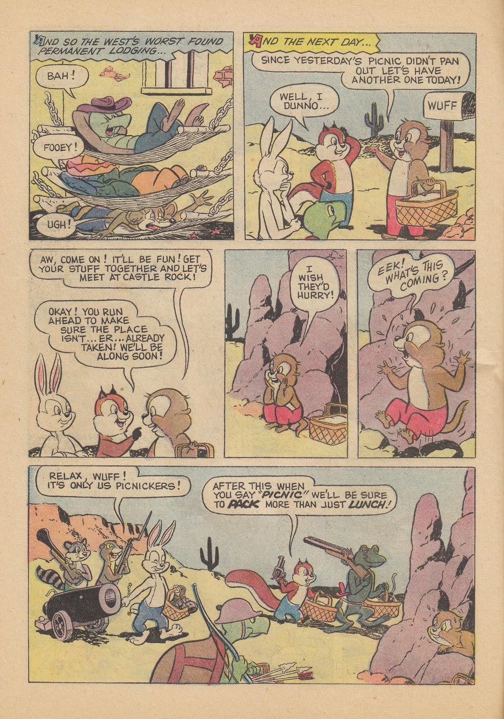 Read online Tom & Jerry Picnic Time comic -  Issue # TPB - 63
