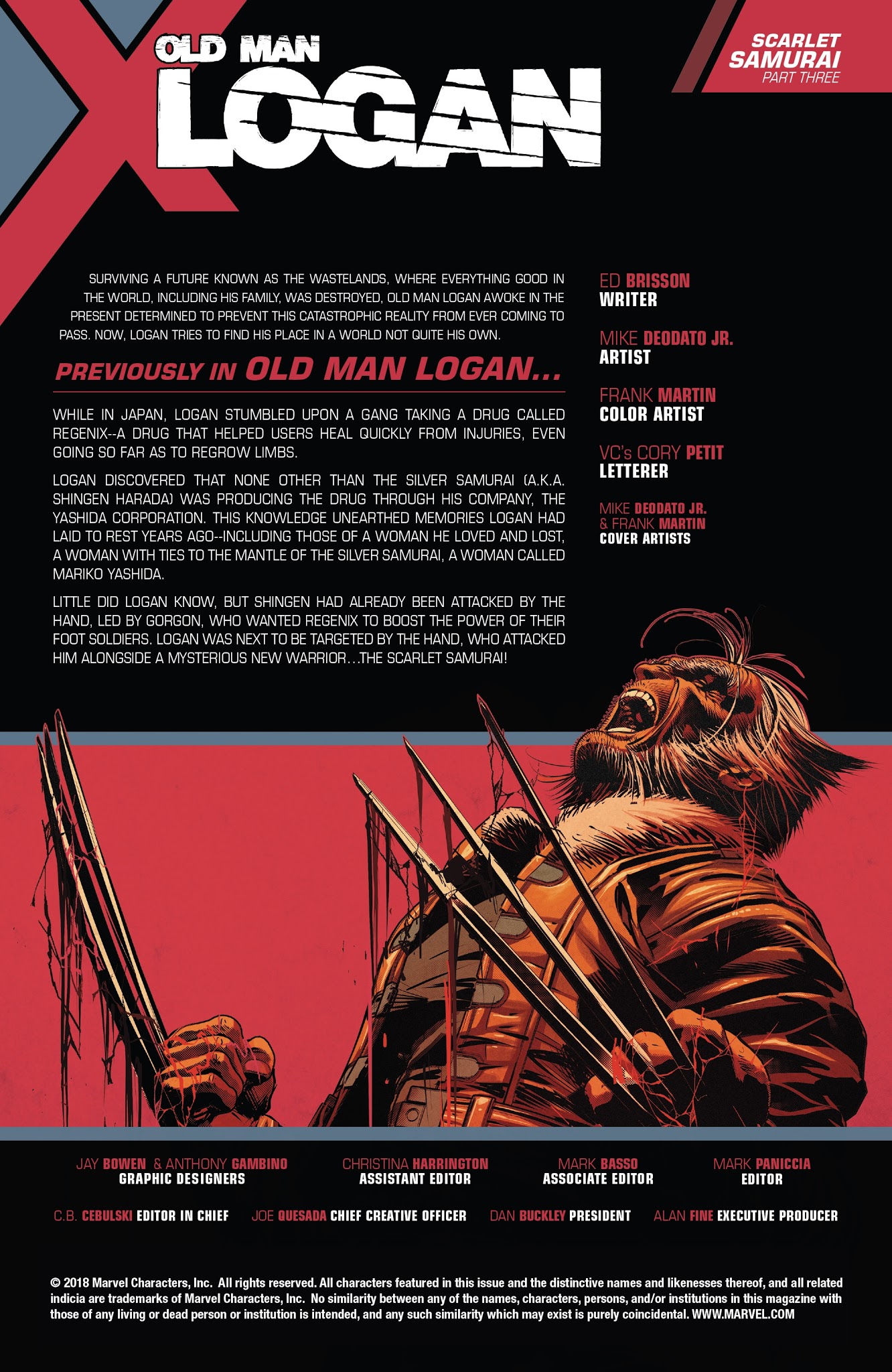 Read online Old Man Logan (2016) comic -  Issue #33 - 2