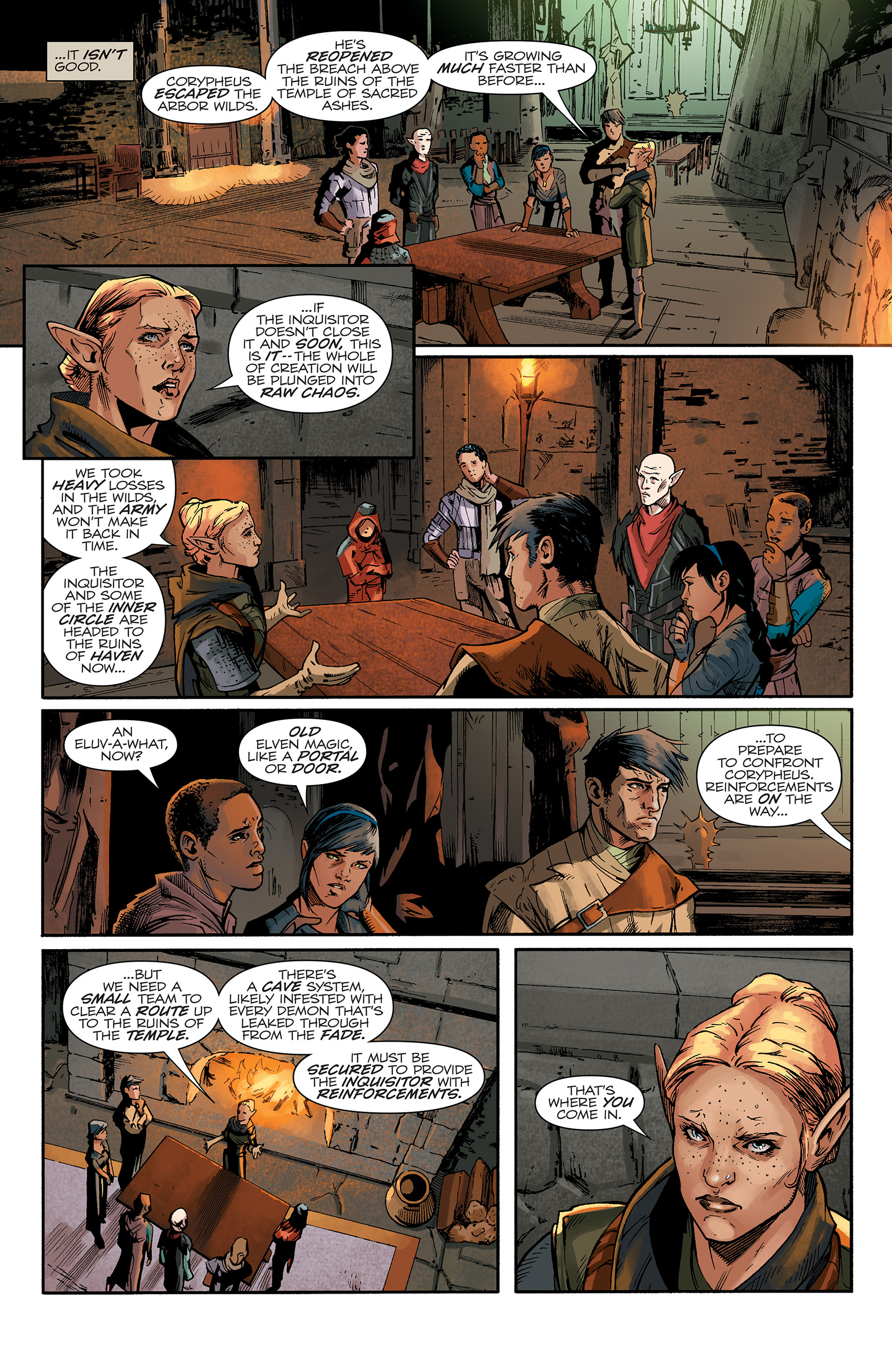 Read online Dragon Age: Magekiller comic -  Issue #5 - 7