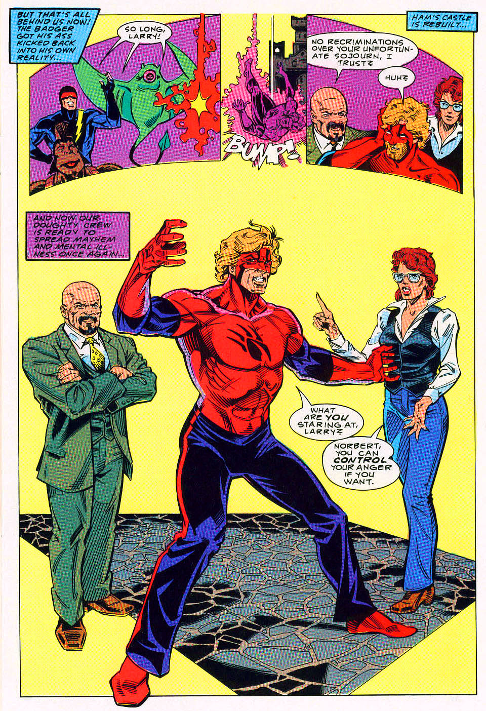 Read online The Badger comic -  Issue #5 - 7