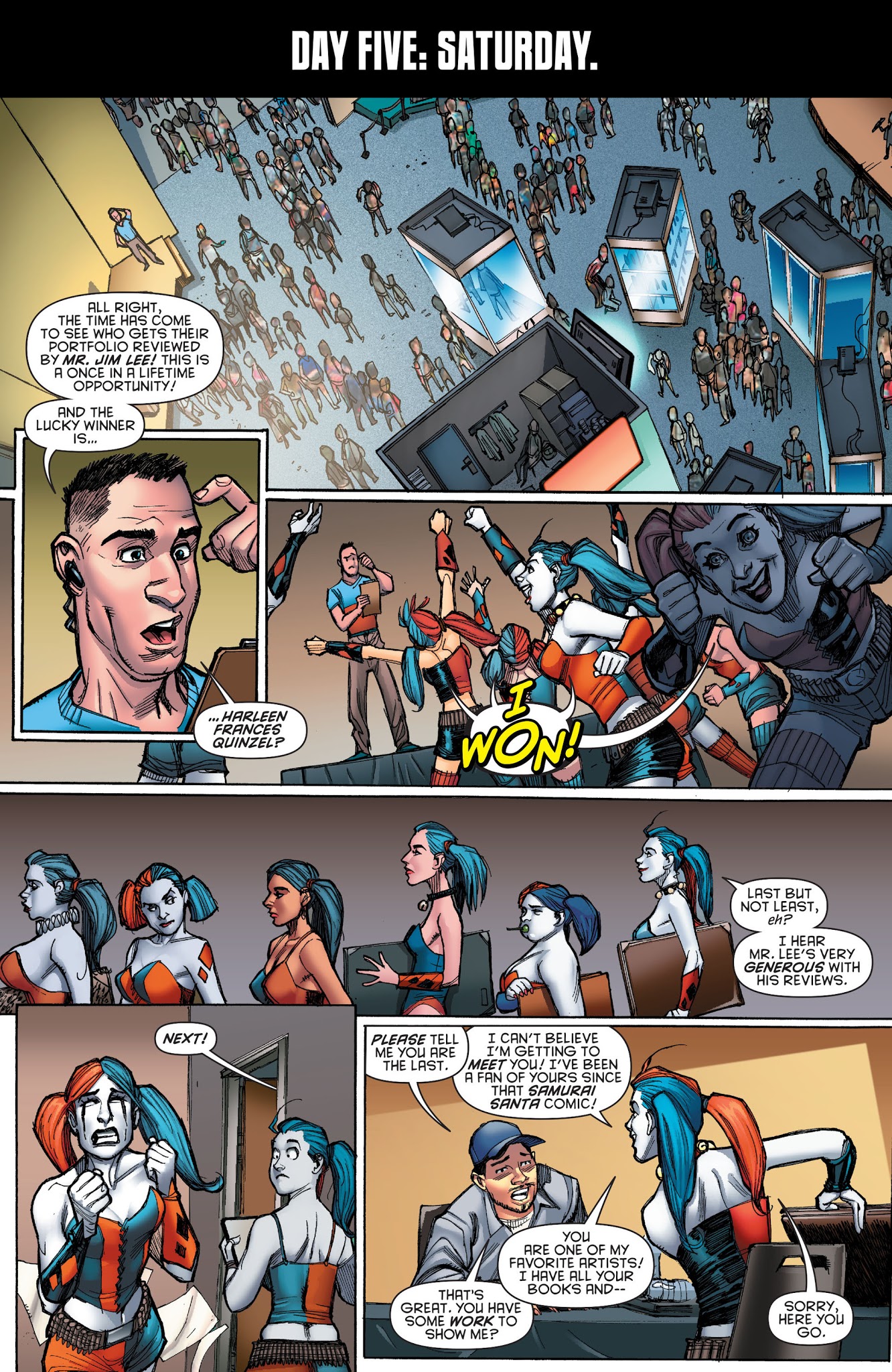 Read online Harley Quinn Invades Comic-Con International: San Diego comic -  Issue # Full - 33