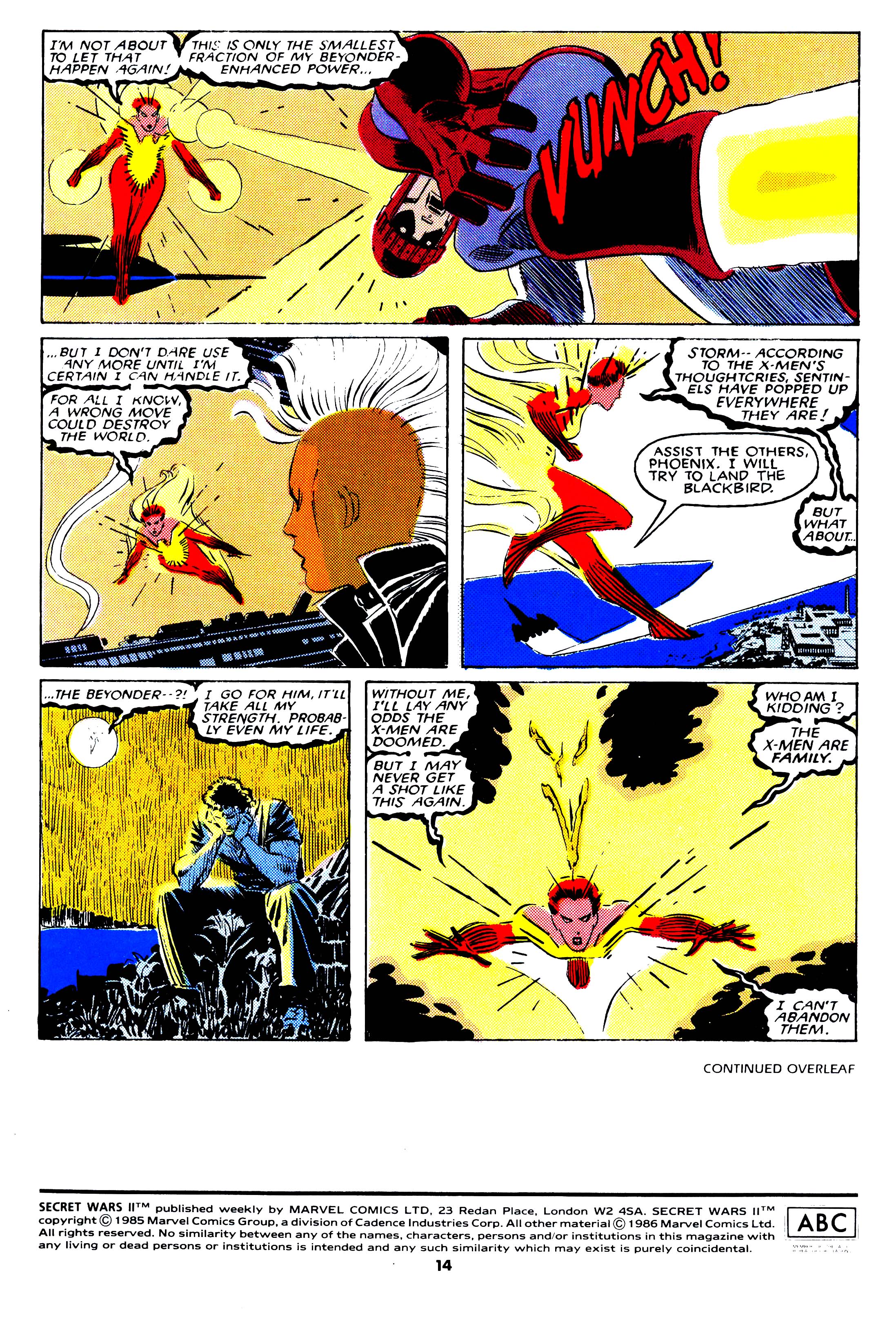 Read online Secret Wars (1985) comic -  Issue #72 - 14