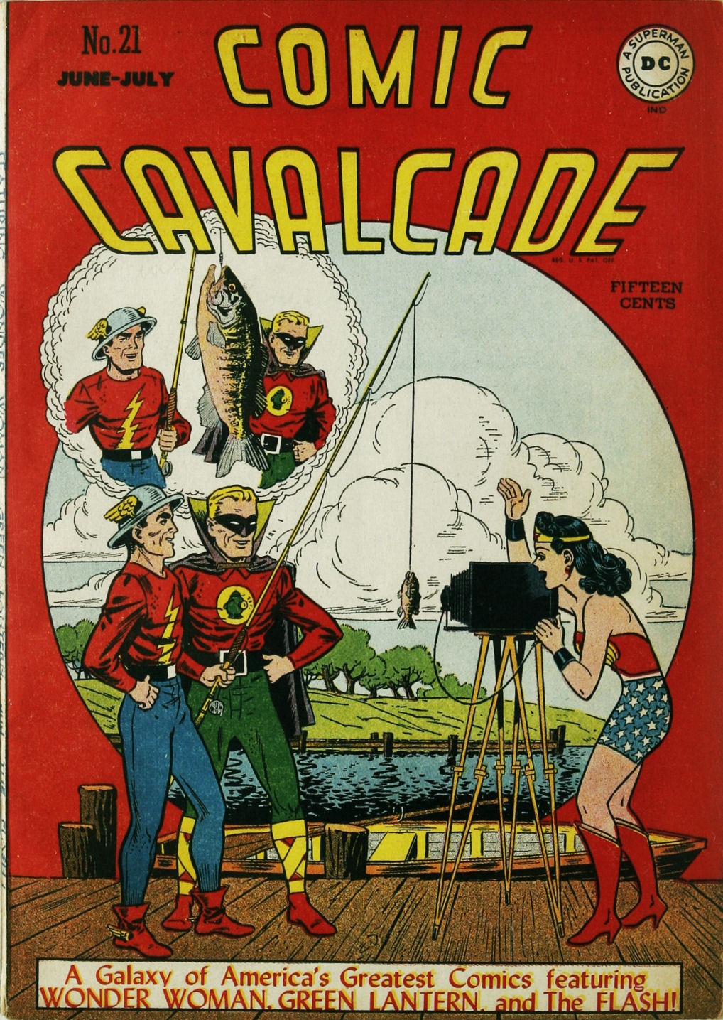 Read online Comic Cavalcade comic -  Issue #21 - 2