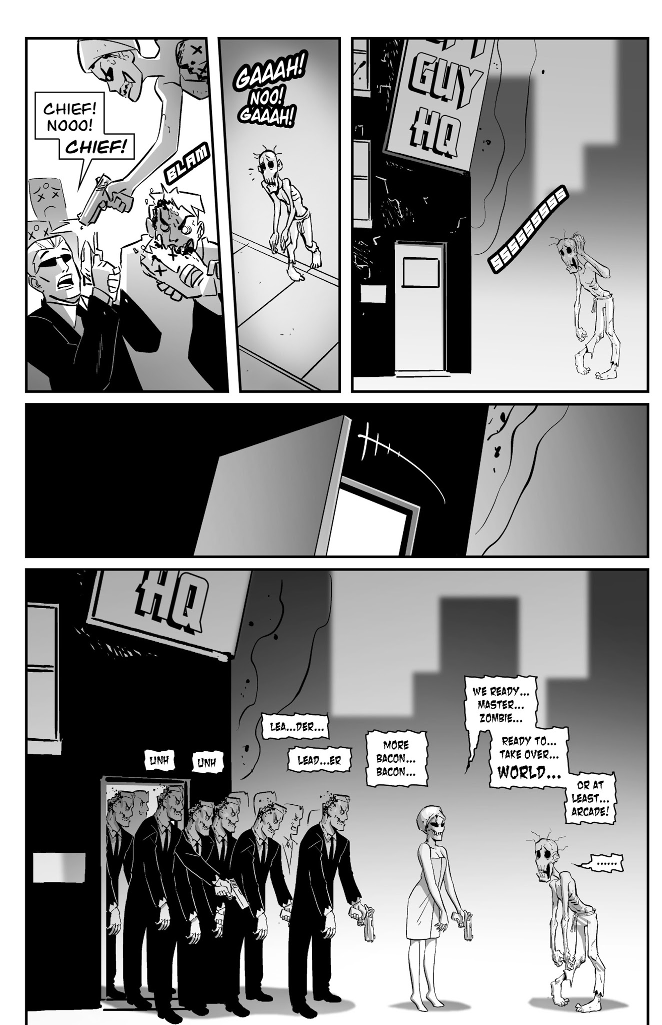 Read online 8-Bit Zombie comic -  Issue # Full - 14