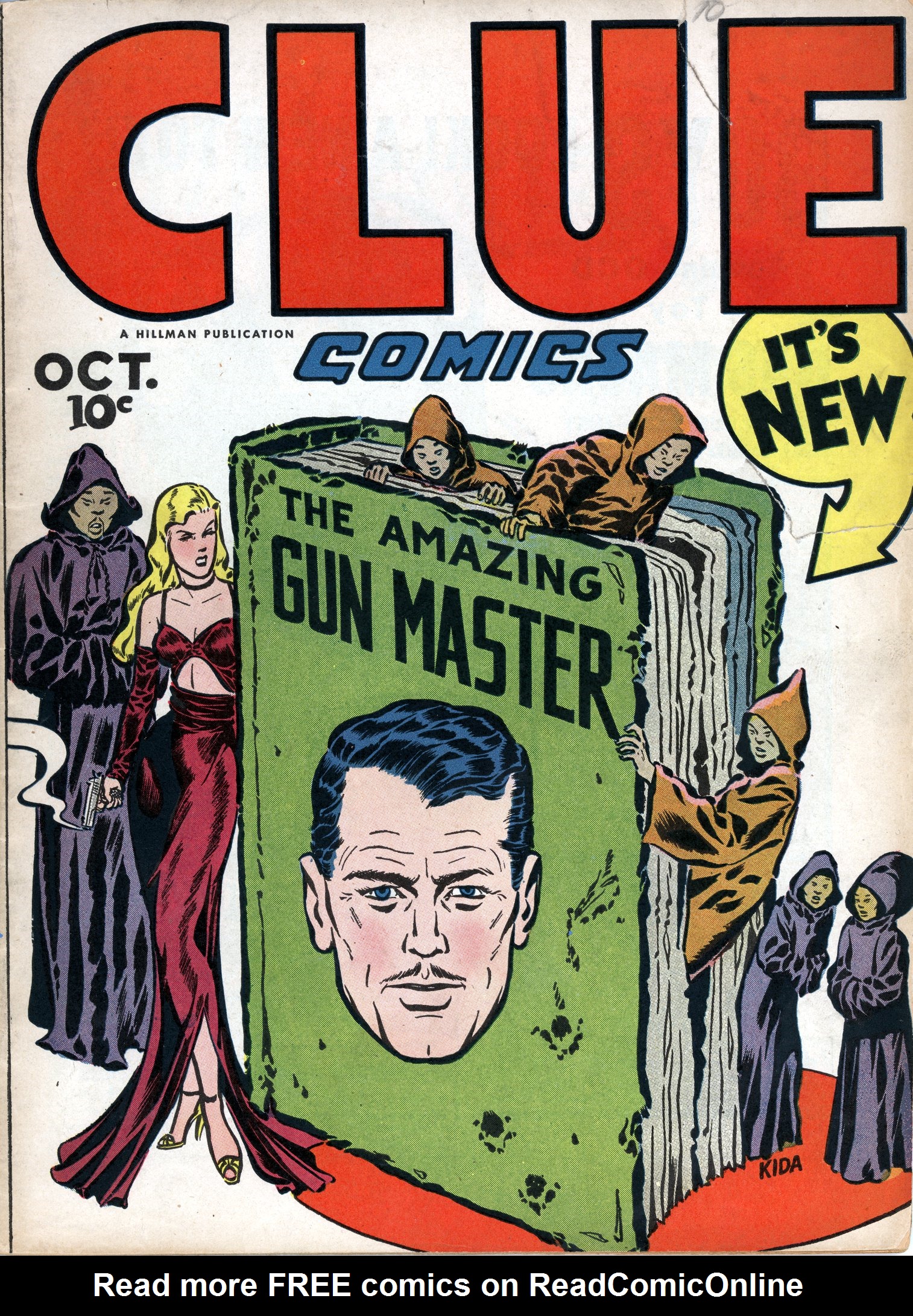 Read online Clue Comics comic -  Issue #10 - 1