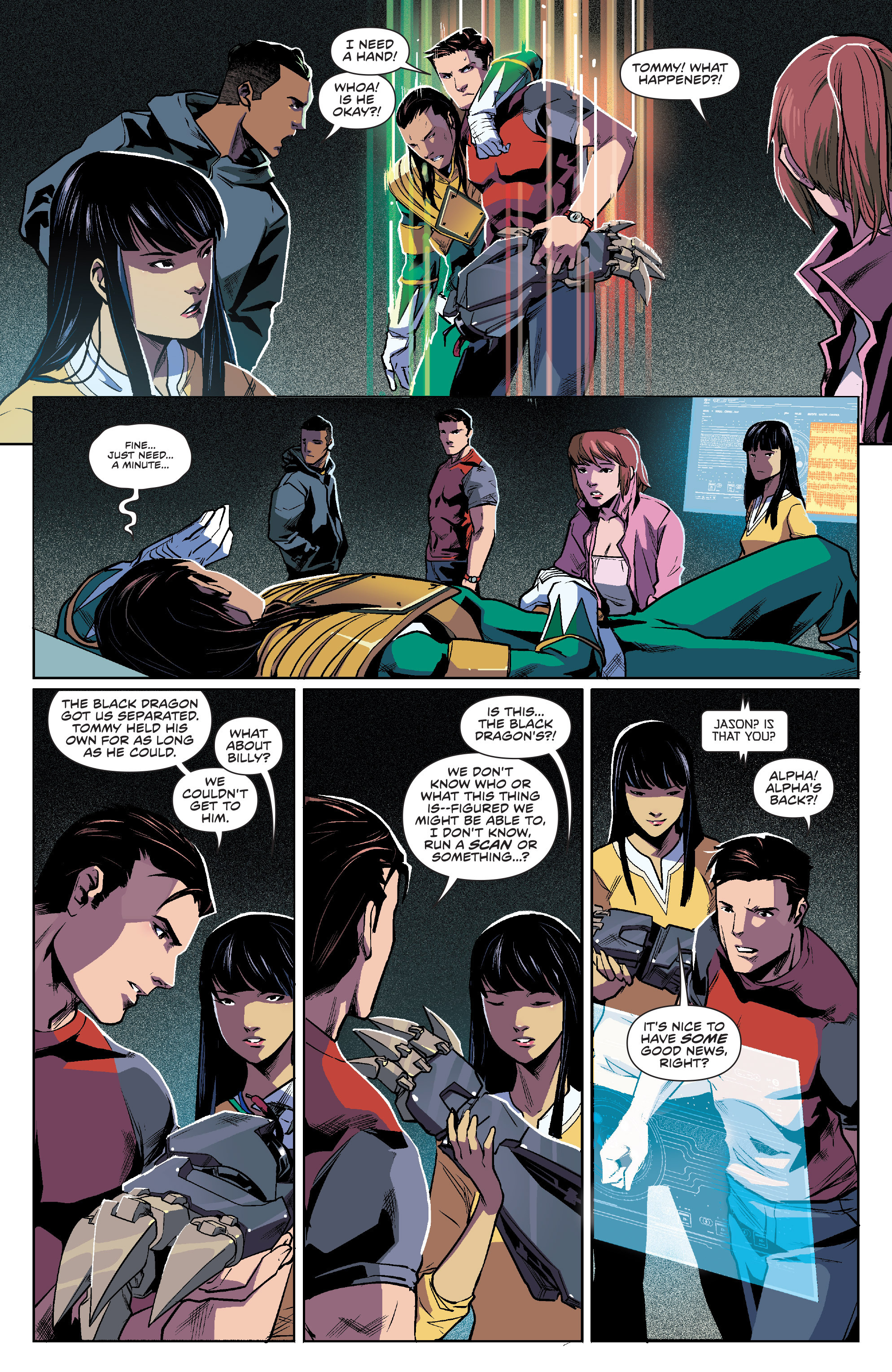 Read online Mighty Morphin Power Rangers comic -  Issue #8 - 13