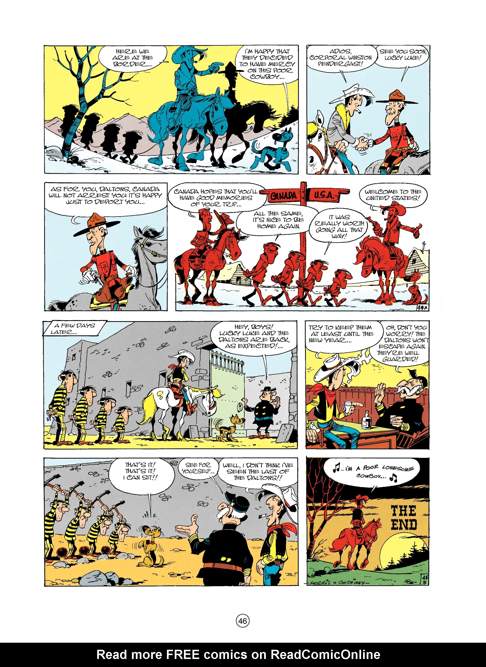 Read online A Lucky Luke Adventure comic -  Issue #15 - 46