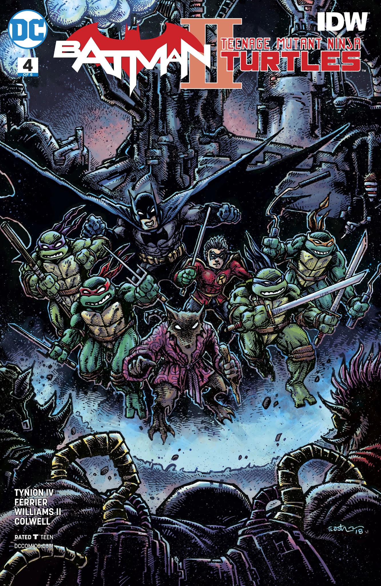 Read online Batman/Teenage Mutant Ninja Turtles II comic -  Issue #4 - 3
