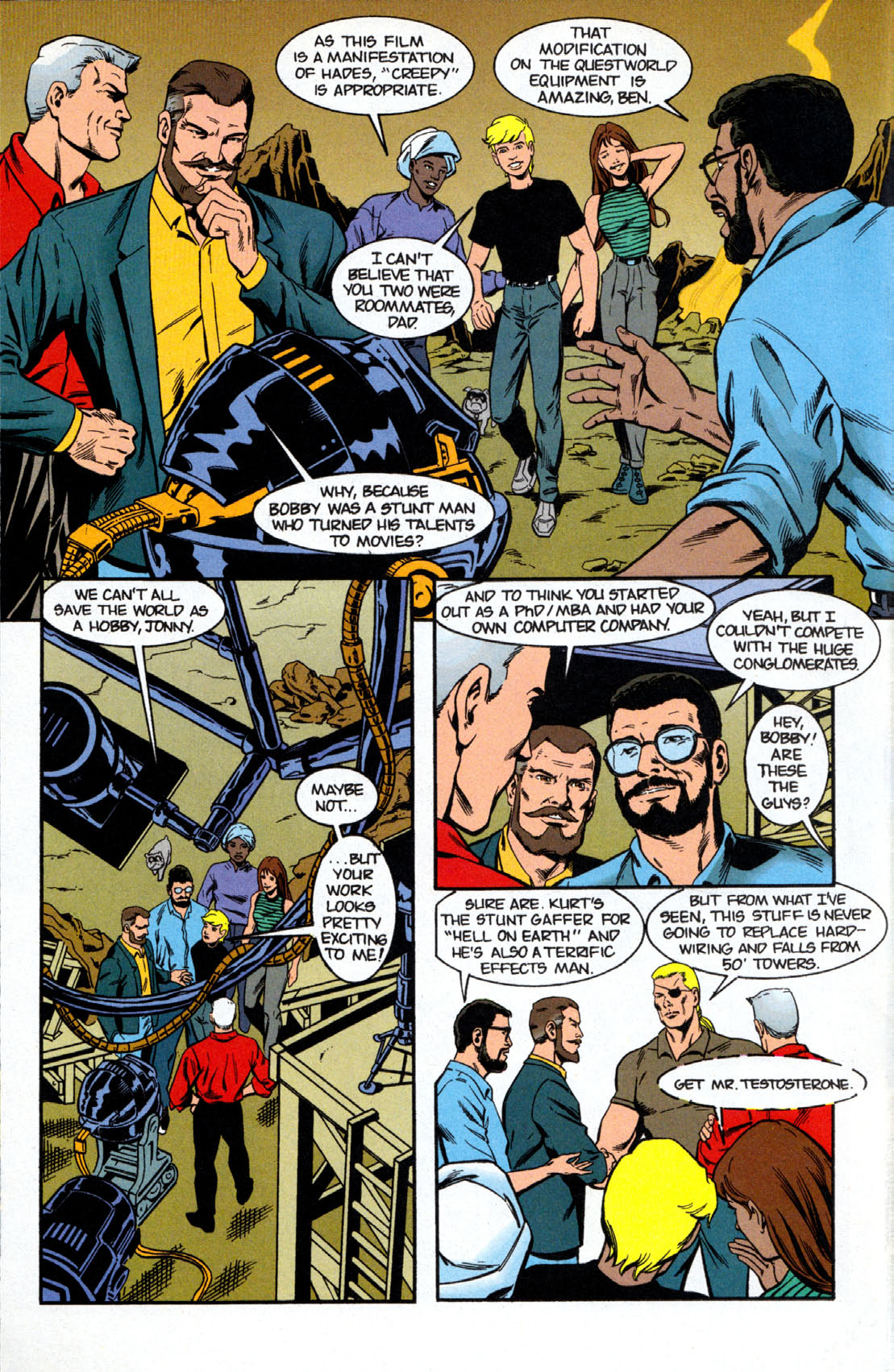 Read online The Real Adventures of Jonny Quest comic -  Issue #7 - 4